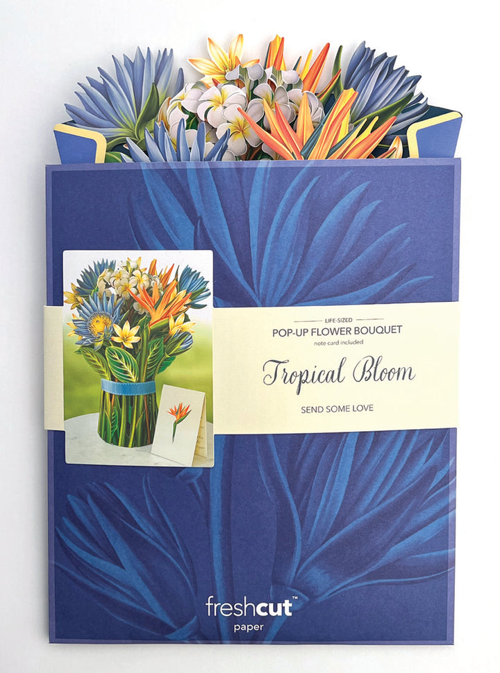 Beautiful Garden Favorites Greeting Card with Flower Bouquets - Perfect for Birthdays, Anniversaries & Special Occasions