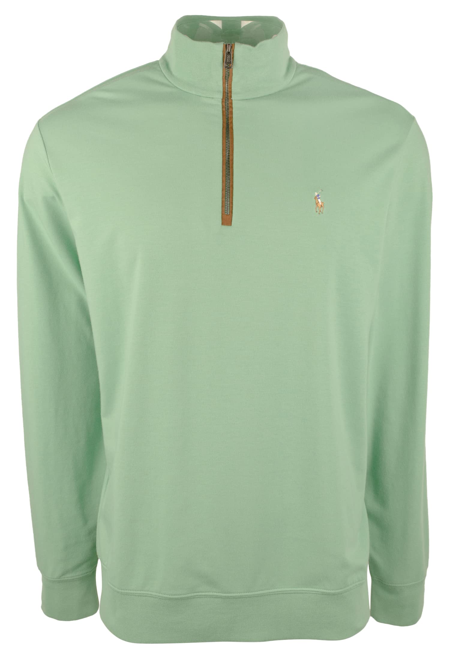 Polo Ralph Lauren Men's Quarter Zip Pullover Shirt | Classic Cotton Blend Knit Top for Casual & Business Wear | Perfect for Office, Golf & Outdoor Activities