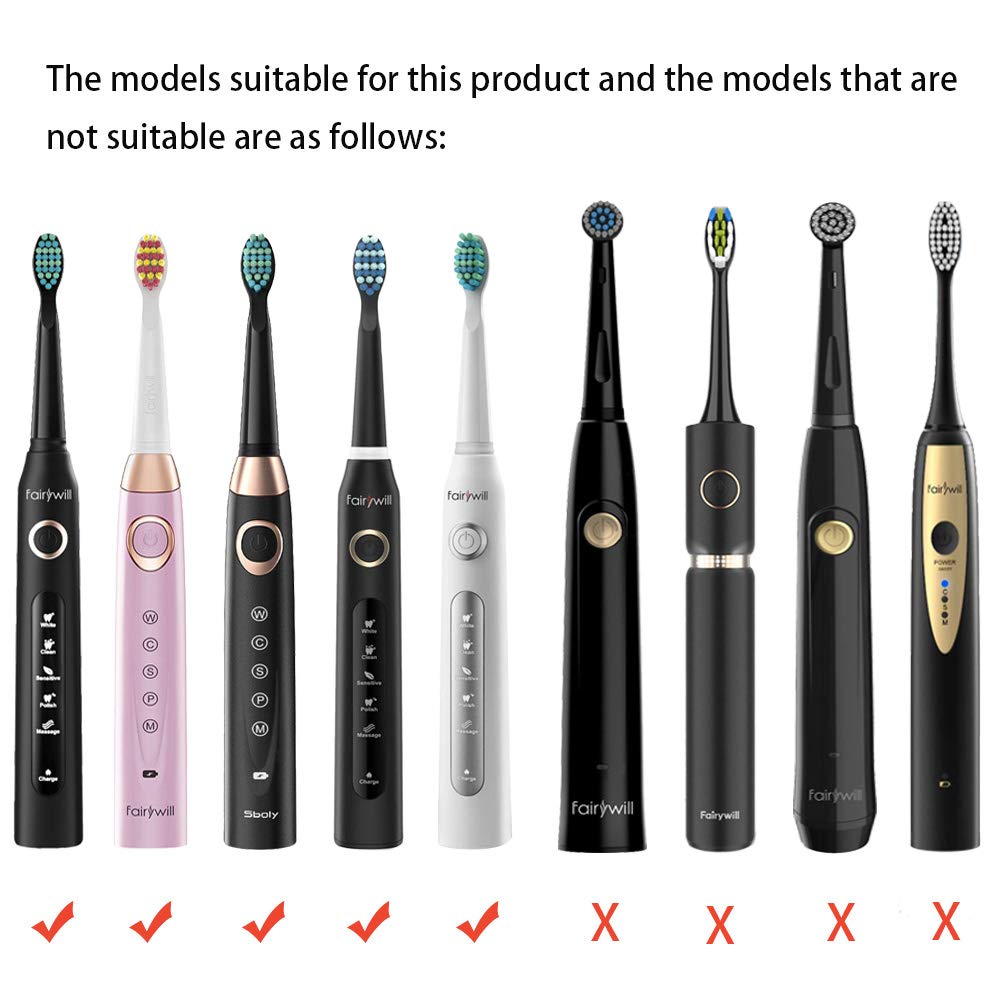 Waterproof Electric Toothbrush Travel Case for Fairywill/TEETHEORY/Seago/DNSLY - Pink Portable Storage Holder for Sonic Toothbrush Heads & Charger | Perfect for Travel, Gym & Daily Use