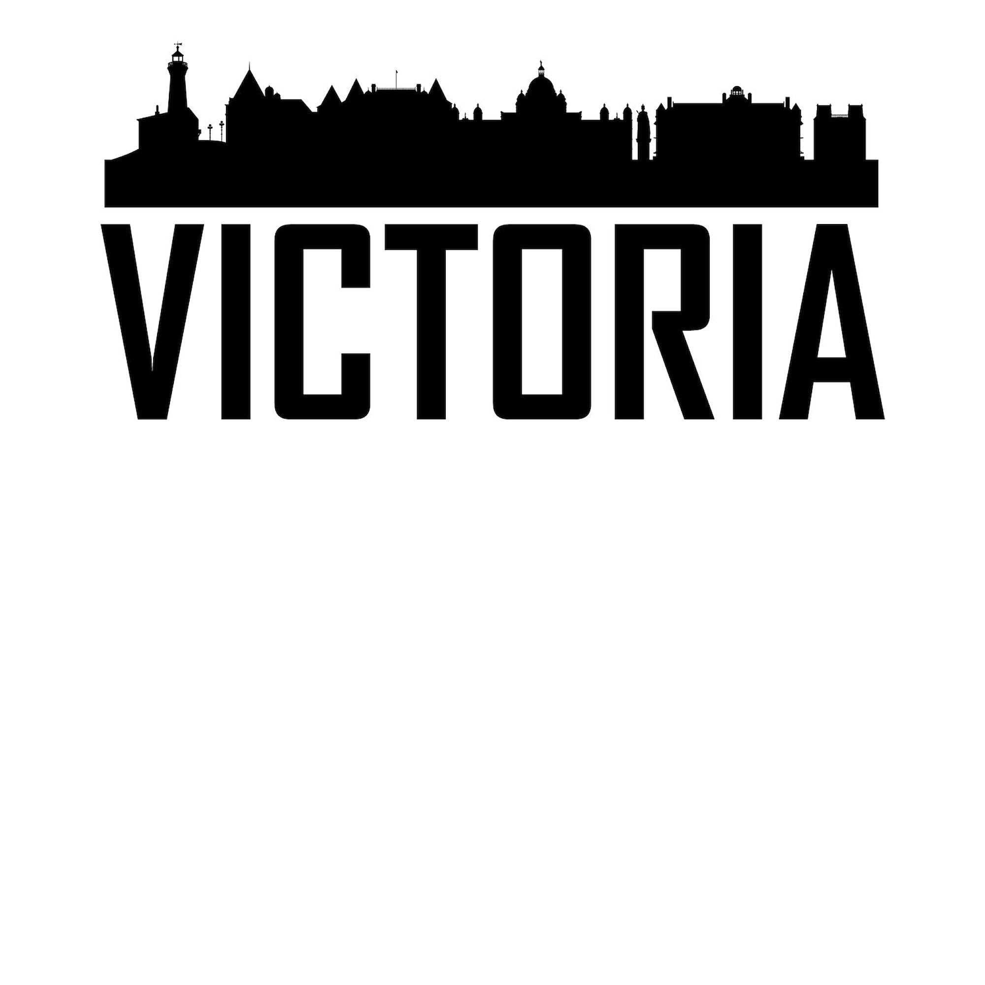 Victoria BC Skyline Sticker - Waterproof Vinyl Bumper Decal for Cars, Laptops & Windows | Perfect for Travel Enthusiasts & City Pride
