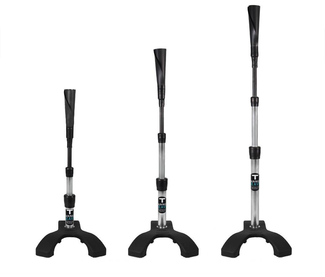 Tanner Heavy Tee & Tanner Hitting Deck Bundle - Baseball Training Equipment for Youth & Adults - Perfect for Batting Practice, Softball Drills & Backyard Training