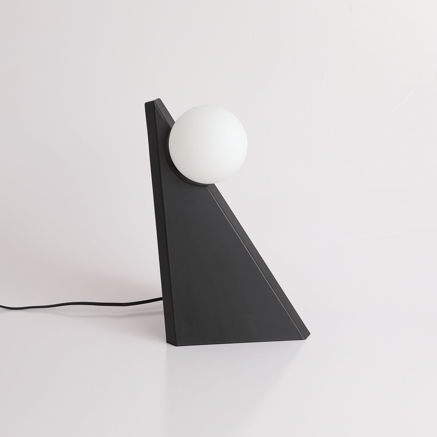 Elegant Noir Roy Table Lamp - Modern Bedside & Living Room Lighting for Home Decor