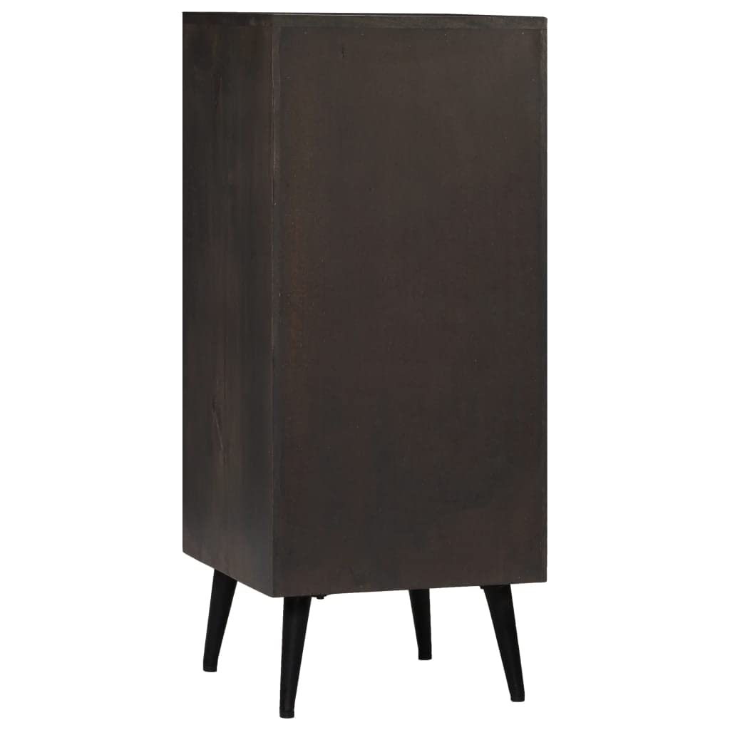 Rustic Solid Mango Wood Side Cabinet - 15.7
