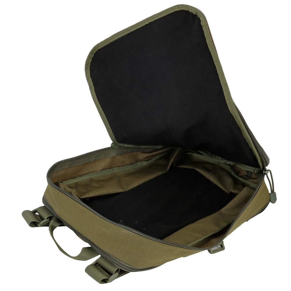 Tactical Chest Rig Vest & MOLLE Military Backpack Set - Adjustable Airsoft Gear for Shooting, Wargame, Paintball | Outdoor Hunting, Tactical Training, Survival Camping