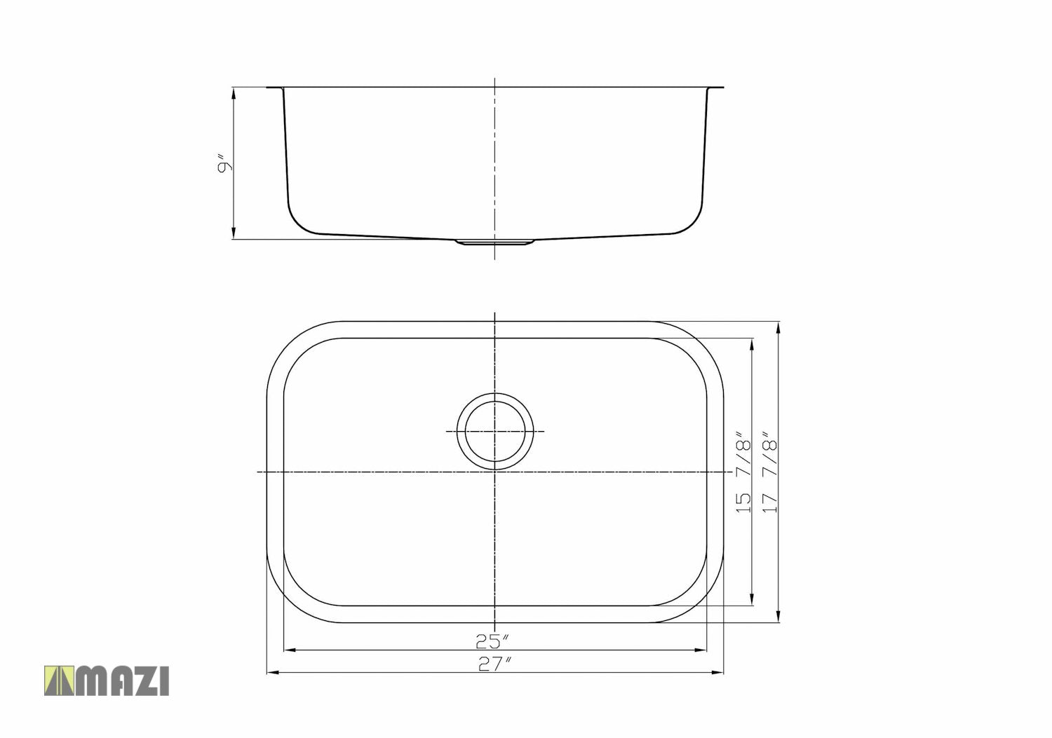 Premium 16 Gauge 304 Stainless Steel Kitchen Sink with Soundproof Padding - 33
