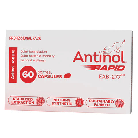Antinol Rapid for Dogs - Fast-Acting Joint Pain Relief Supplement - Supports Mobility & Comfort - Ideal for Active & Senior Dogs - Perfect for Daily Use & Post-Exercise Recovery