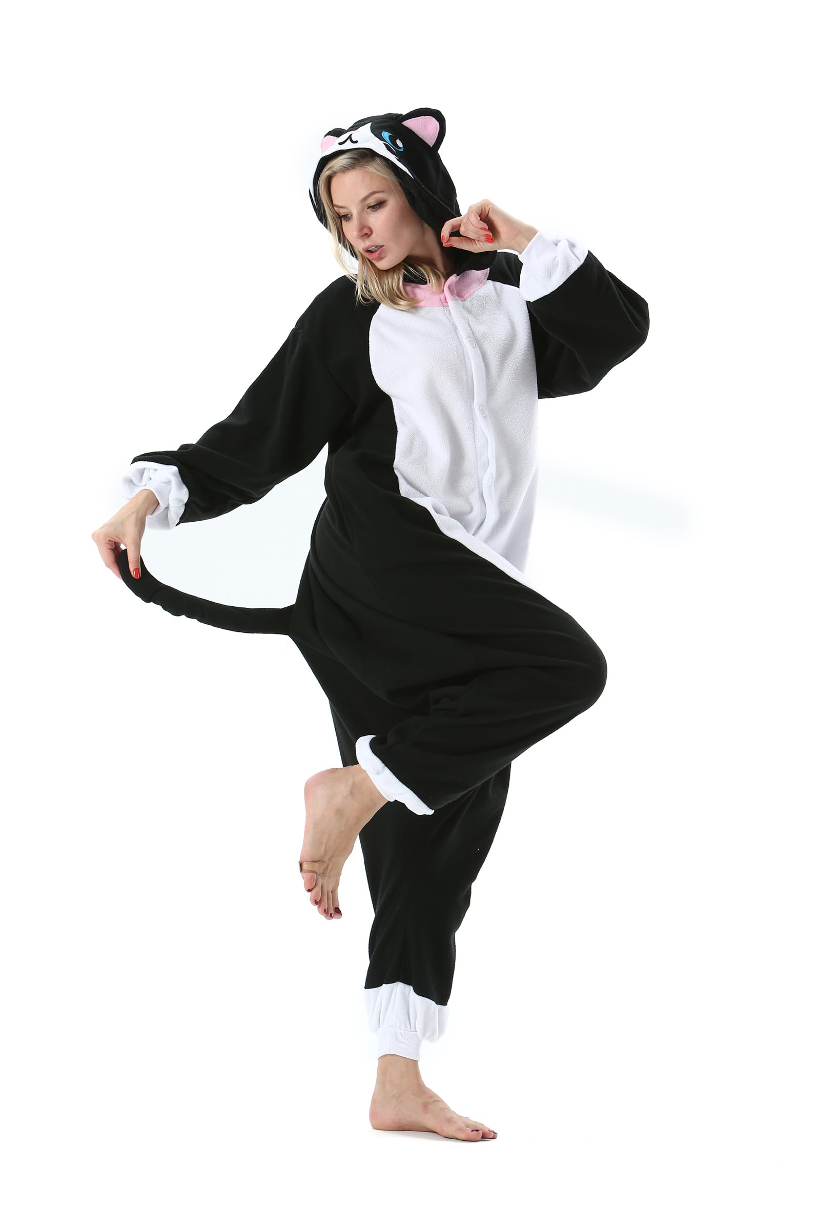 AKAAYUKO Women's & Men's Animal Onesie Pajamas - Dragon Costume for Halloween, Christmas, Carnival, Cosplay & Sleepwear - Soft & Comfortable Jumpsuit for Parties & Lounge Wear