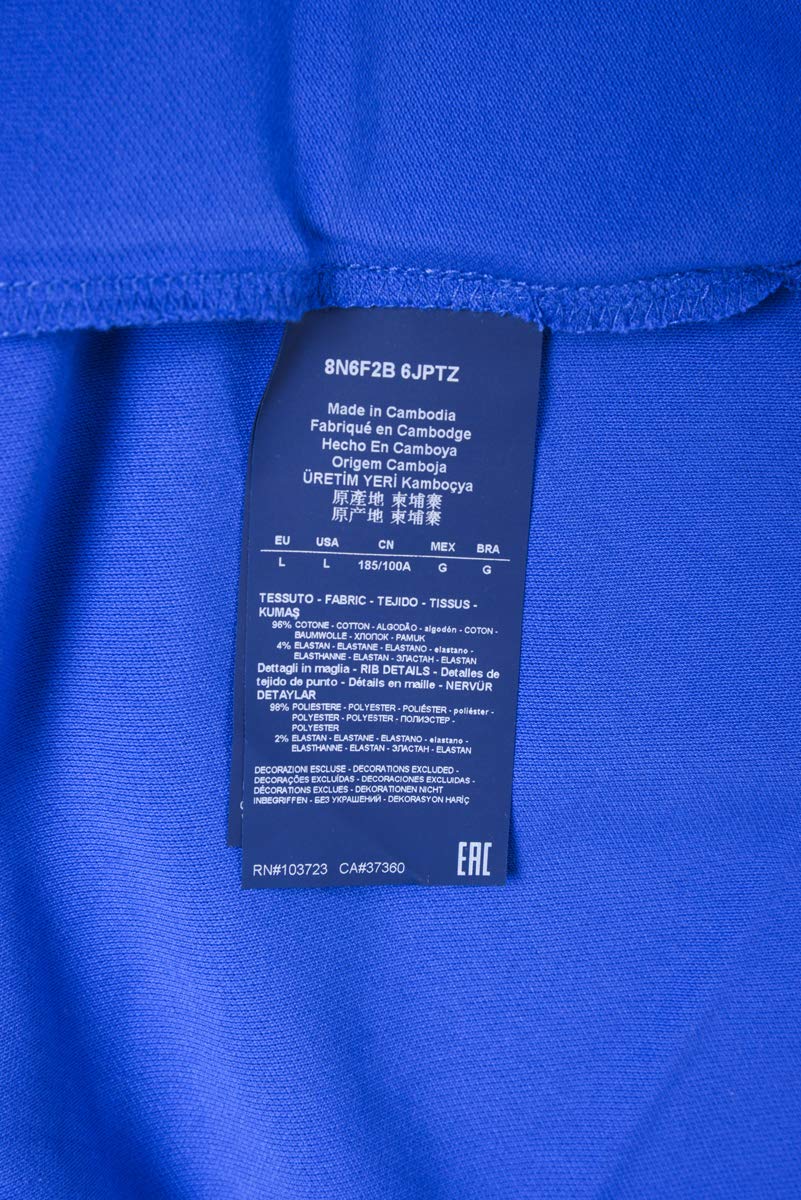 ARMANI JEANS Men's Classic Blue Polo Shirt - Casual Short Sleeve Cotton Shirt for Work, Golf & Everyday Wear