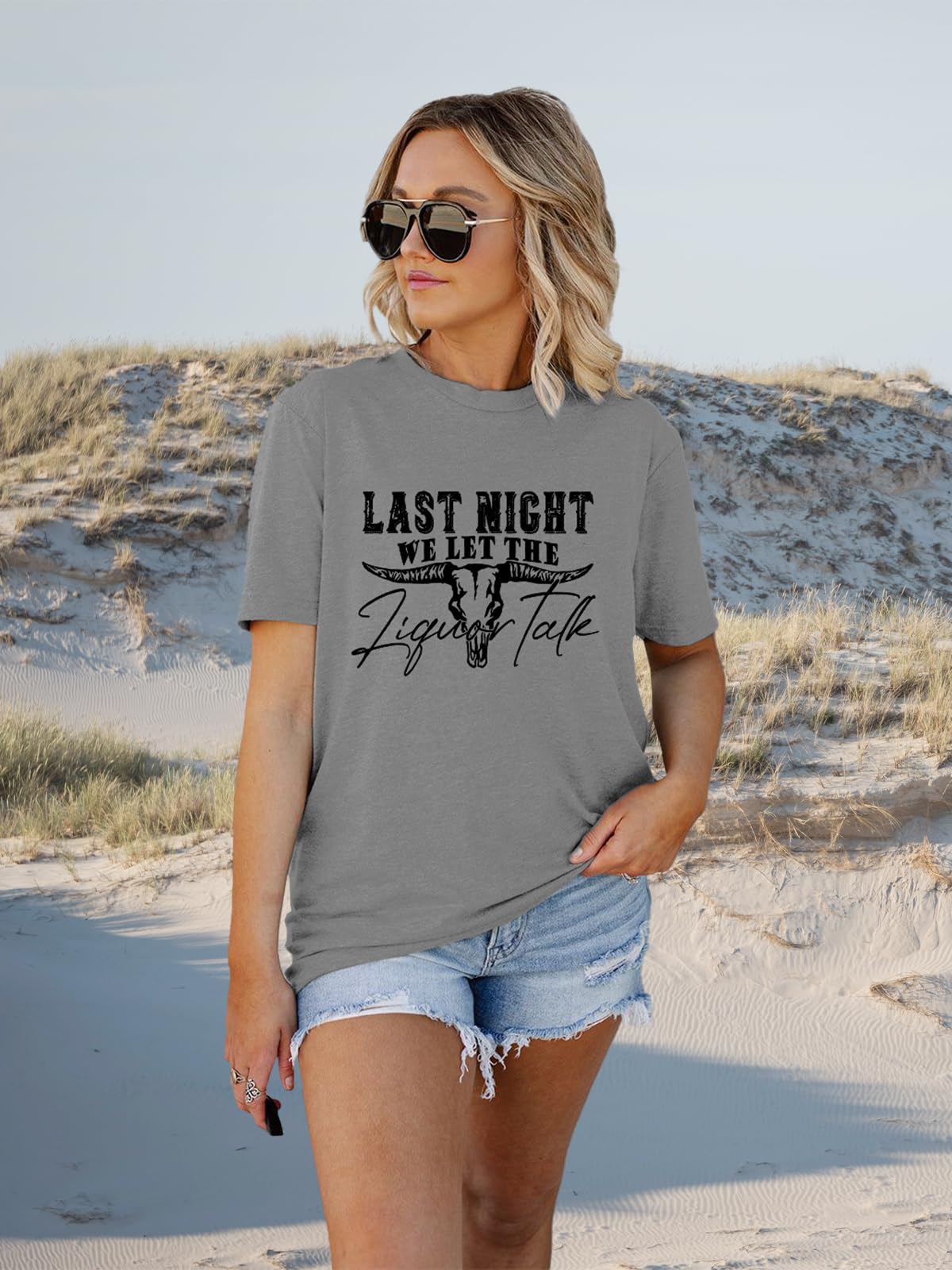 Vintage Cowgirl Graphic Tee - Funny Country Music Shirt for Women | Western Style Outfit