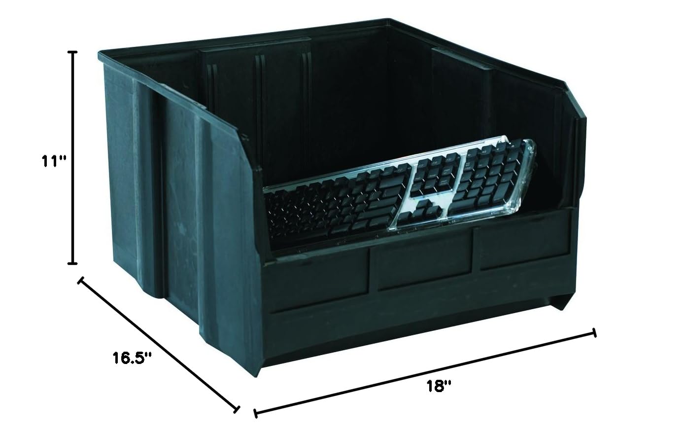 Aviditi BINC113AVI Conductive Plastic Storage Bins - 18