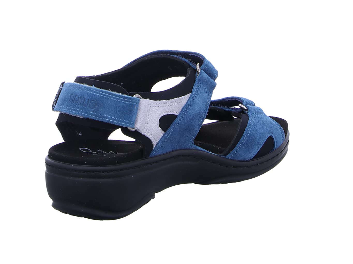 Fidelio Women's Adjustable Performance Sandals 445007 - Comfortable Walking & Hiking Sandals for Outdoor Activities, Travel, and Casual Wear (Jeans Blue)