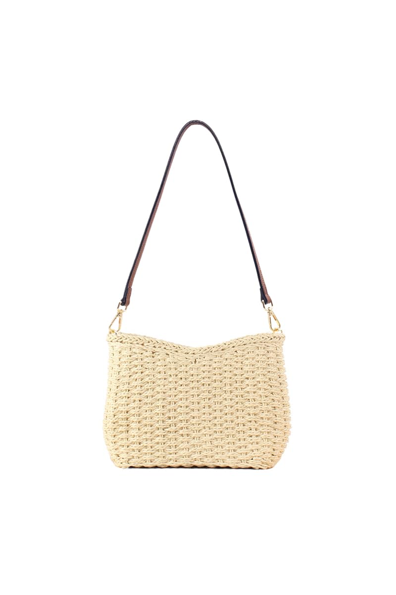Ulisty Women's Small Handwoven Mini Crossbody Bag - Boho Chic Square Purse for Casual Outings, Travel & Everyday Use