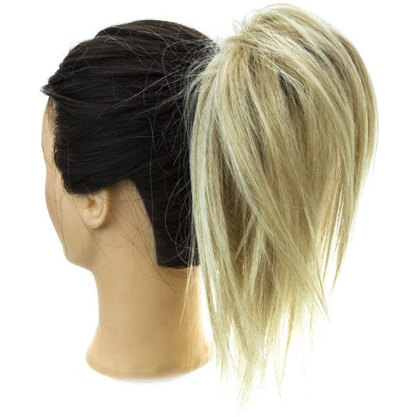 100% Human Hair Scrunchie - Soft & Durable Hair Tie for Women & Girls - Perfect for Workouts, Yoga, and Everyday Styling