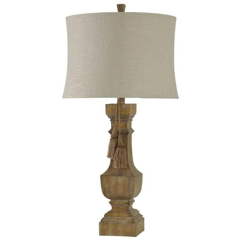 Shelton StyleCraft Modern Table Lamp L311728 - Elegant Home & Office Lighting for Living Room, Bedroom, or Study Desk