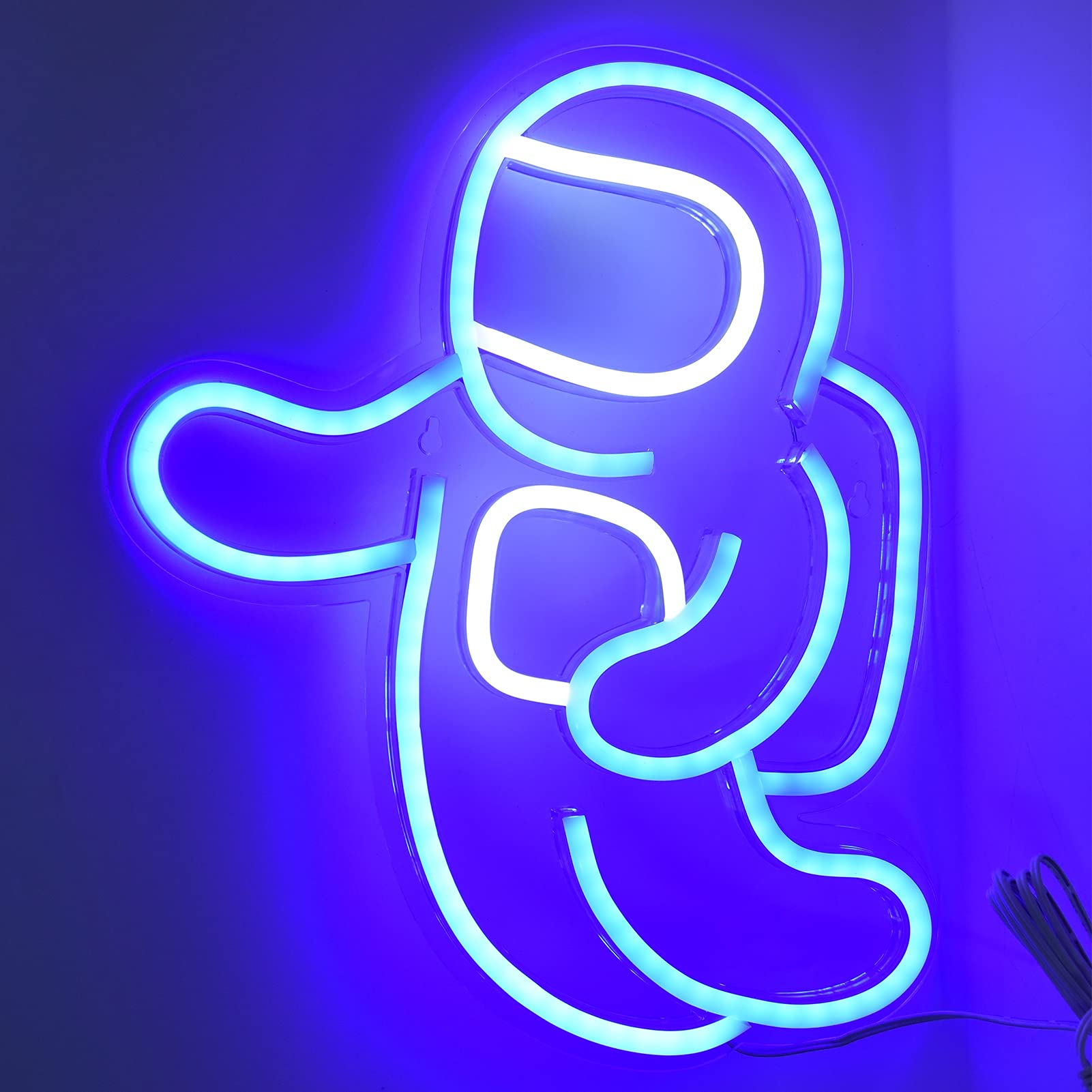 LED Astronaut Neon Light for Room Decor - USB Powered Indoor Lamp