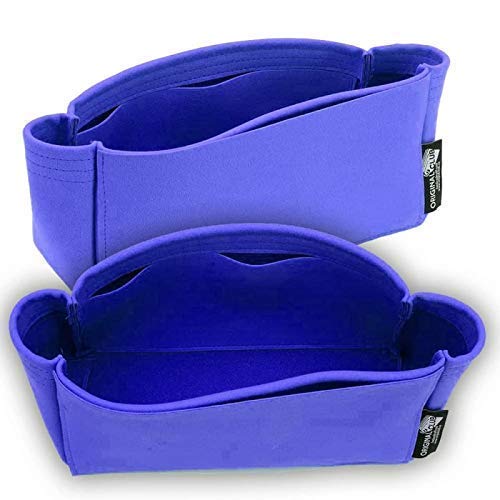 Stylish Suede Leather 2-Piece Bag & Purse Organizer Set – Compatible with Designer Bags Like NeoNoe | Perfect for Travel, Work & Everyday Use