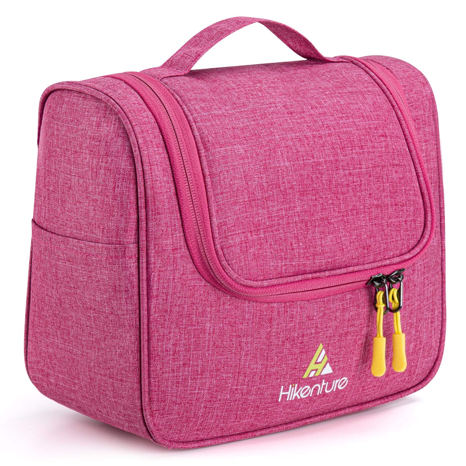 Hikenture Hanging Travel Toiletry Bag for Women - Waterproof Cosmetic & Makeup Organizer - Compact Shower Bag for Home, Gym, Travel, Airplane, Hotel & Car Use - Perfect for Business Trips, Vacation & Daily Essentials Storage