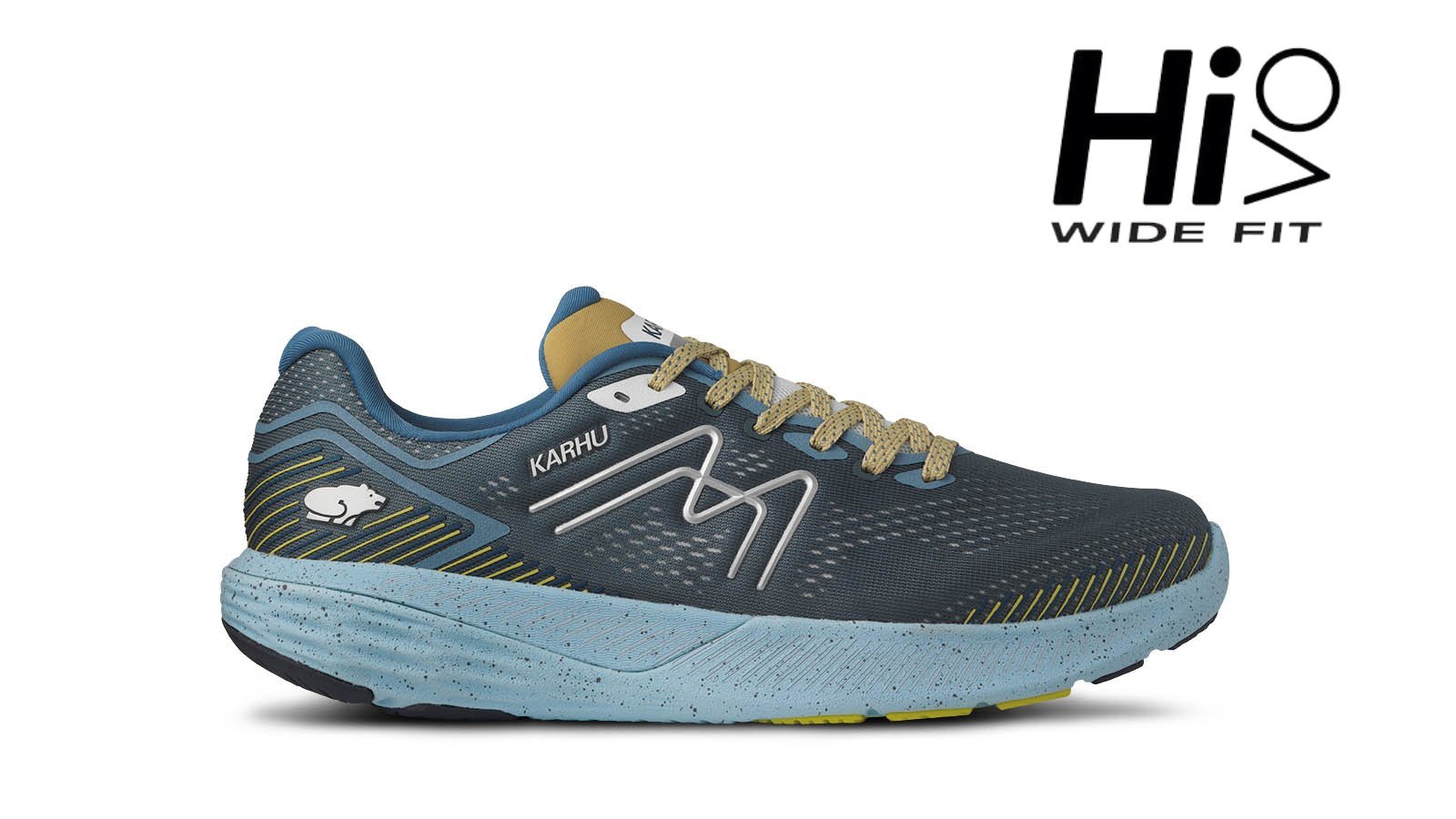 Men's IKONI 2.5 HIVO Sneakers - Stormy Weather & Burnished Gold Colorway | Comfortable Athletic Shoes for Running, Gym Workouts & Casual Wear