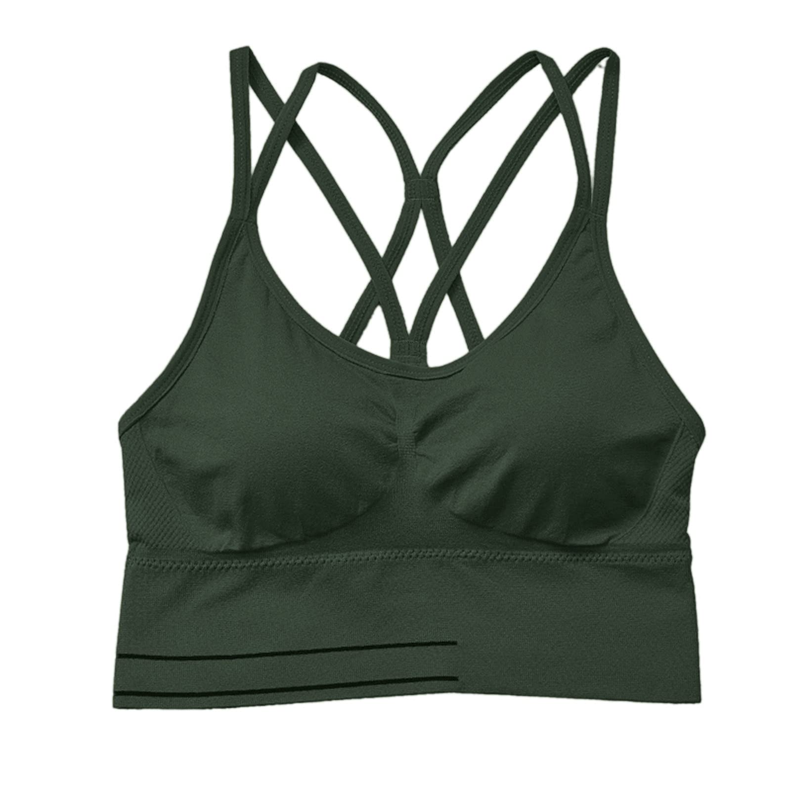 Best Women's Sports Bra - High Support Yoga Top for Running, Gym & Workout - Breathable & Comfortable Activewear for Fitness, Pilates & Daily Wear