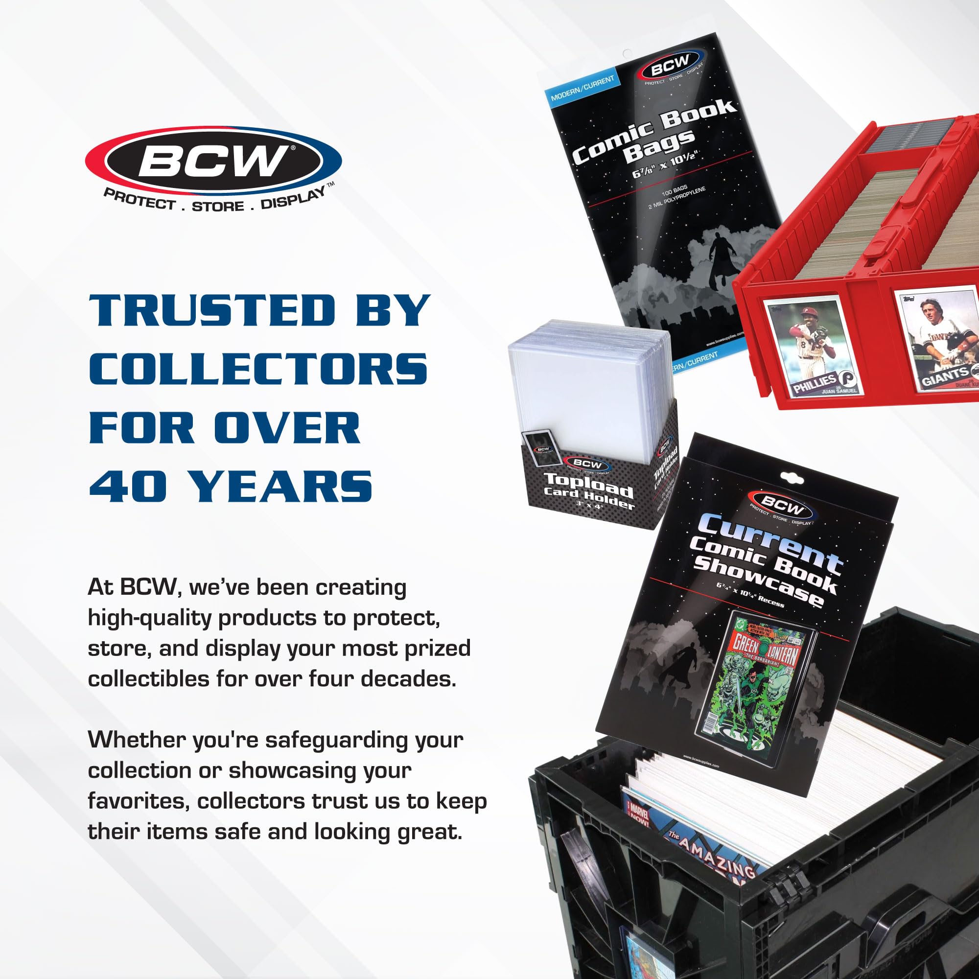 BCW Silver Age Comic Bags - 200 Pack | Acid-Free, Archival Quality Protection for Silver Age Comic Books | Comic Collection Storage Solution | Perfect for Collectors, Grading & Long-Term Preservation