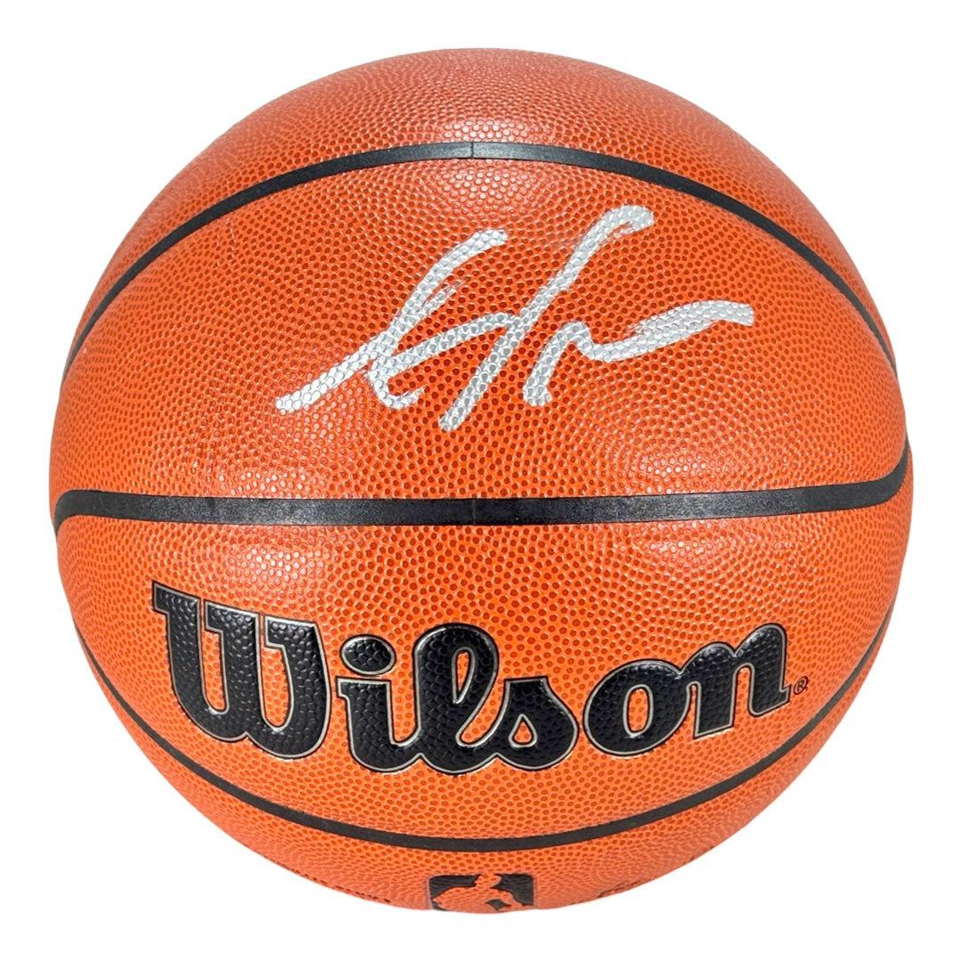 Amar'e Stoudemire Autographed Wilson Authentic Series Basketball with Beckett COA - Collectible NBA Memorabilia for Fans and Sports Enthusiasts