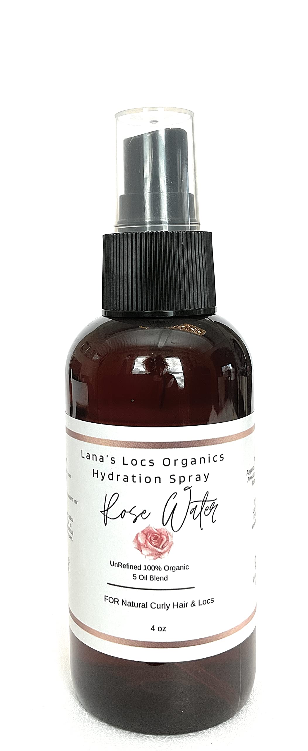 LLO Hydration Rose Water with 5 Premium Oils - Argan, Sunflower, Avocado, Hempseed & Rose Essential Oil (4 oz) | Face Moisturizer for Dry Skin, Natural Glow Booster & Makeup Primer