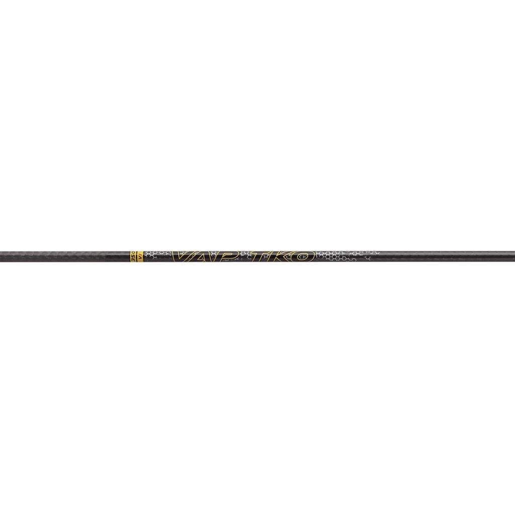 Victory Archery VAP TKO Elite Low Torque 300 Spine Carbon Arrows - 12 Pack for Target Shooting & Hunting