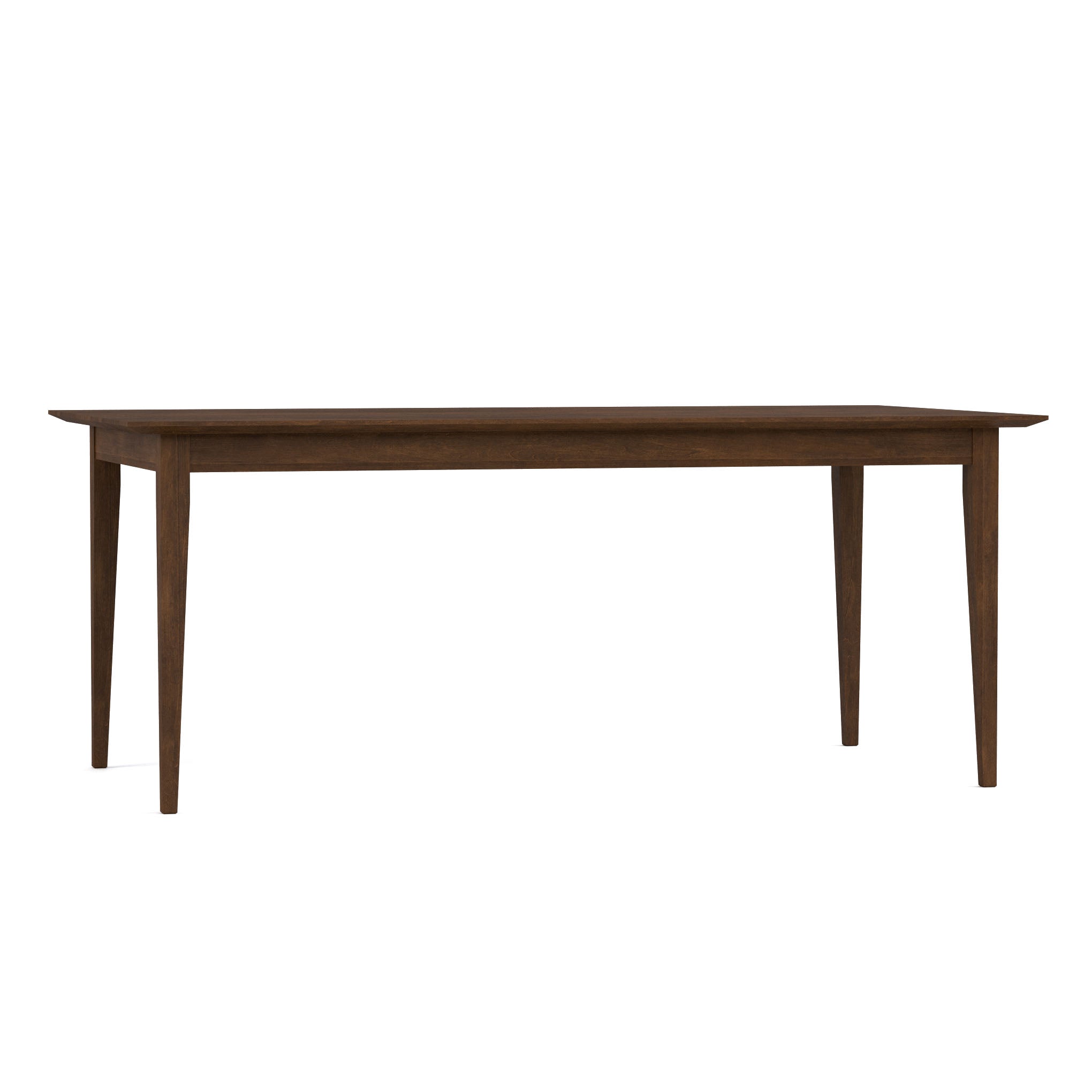 74 Inch Gable Road Dining Table - Modern Farmhouse Style Solid Wood Kitchen Table for Dining Room, Kitchen, and Entertaining Areas