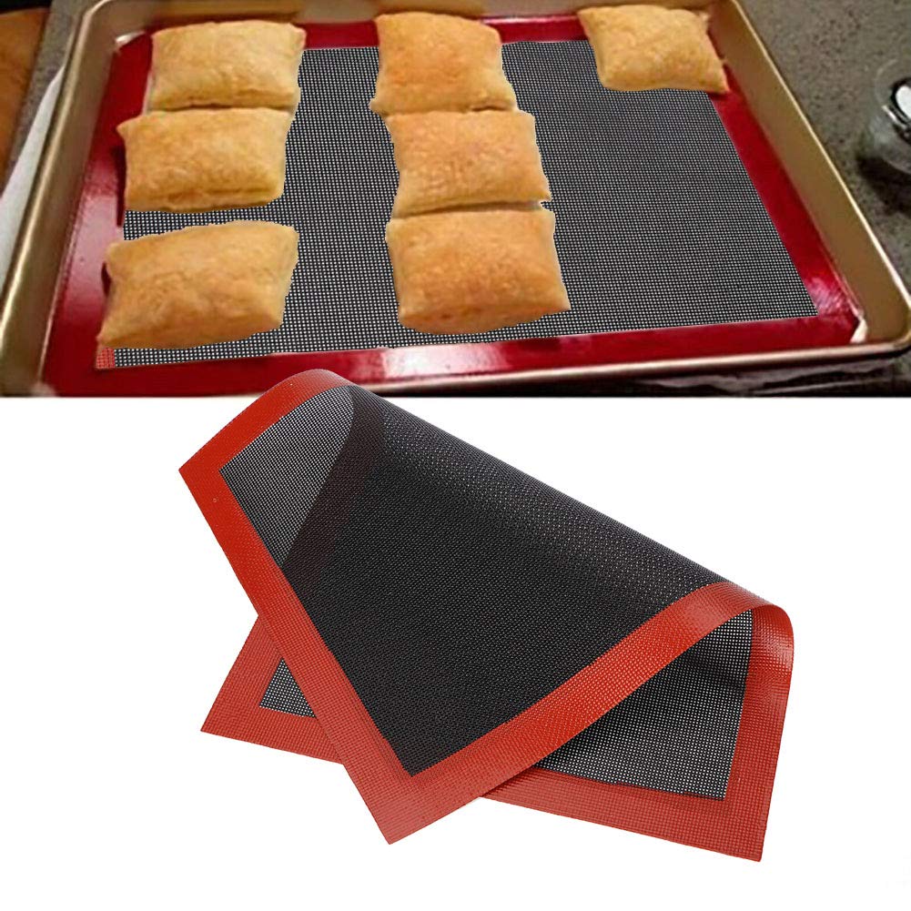 Premium Silicone Steaming Mat - Non-Stick Perforated Baking Liner for Bread, Hamburger, Hotdog & Eclair | Heat Resistant & Reusable | Perfect for Home Baking, Pastry Making & Commercial Kitchen Use