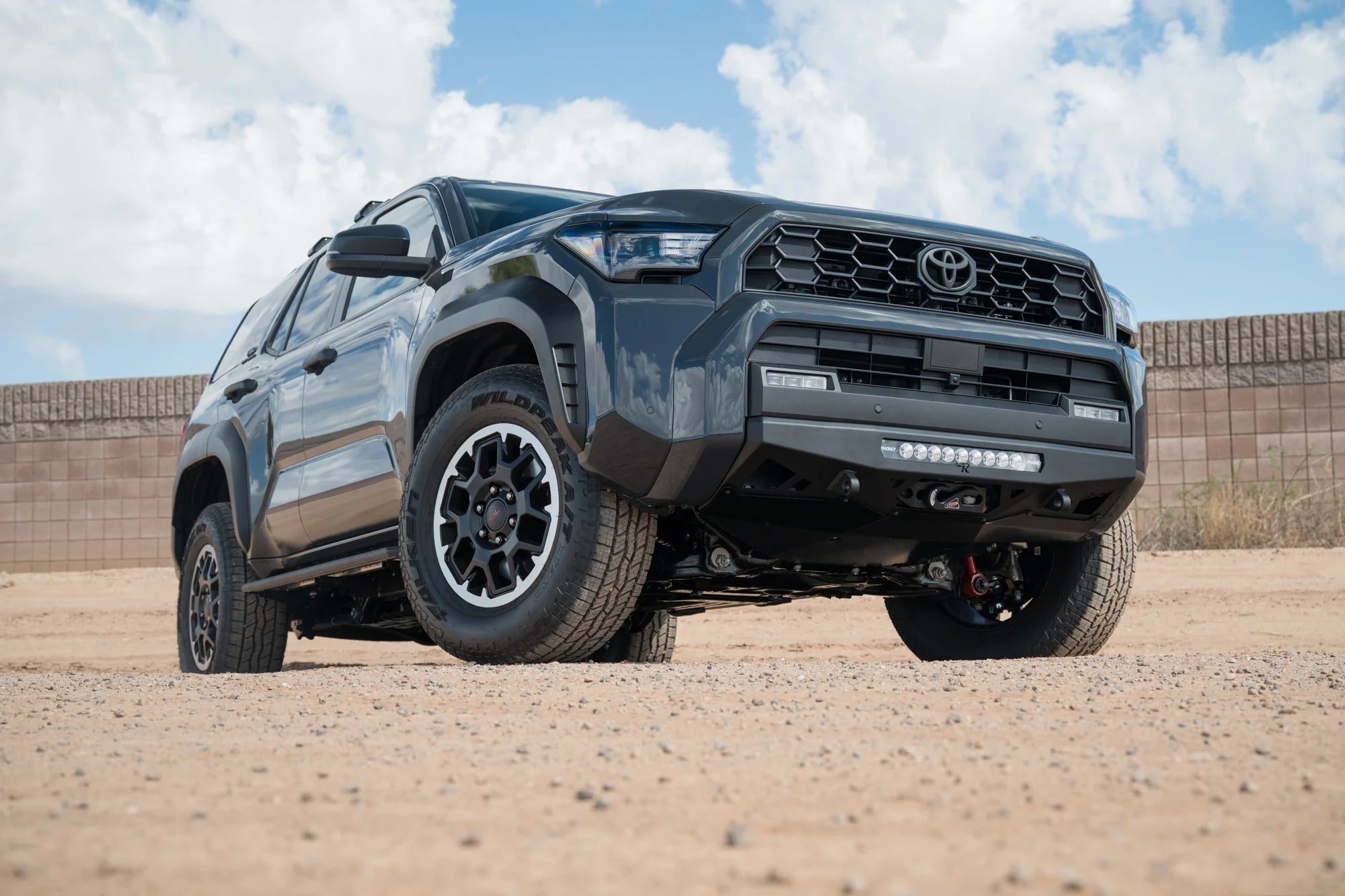 Rago Fabrication Heavy Duty Center Mount Winch Front Bumper with Skid Plate for 2025+ Toyota 4Runner | Off-Road Protection & Adventure Ready