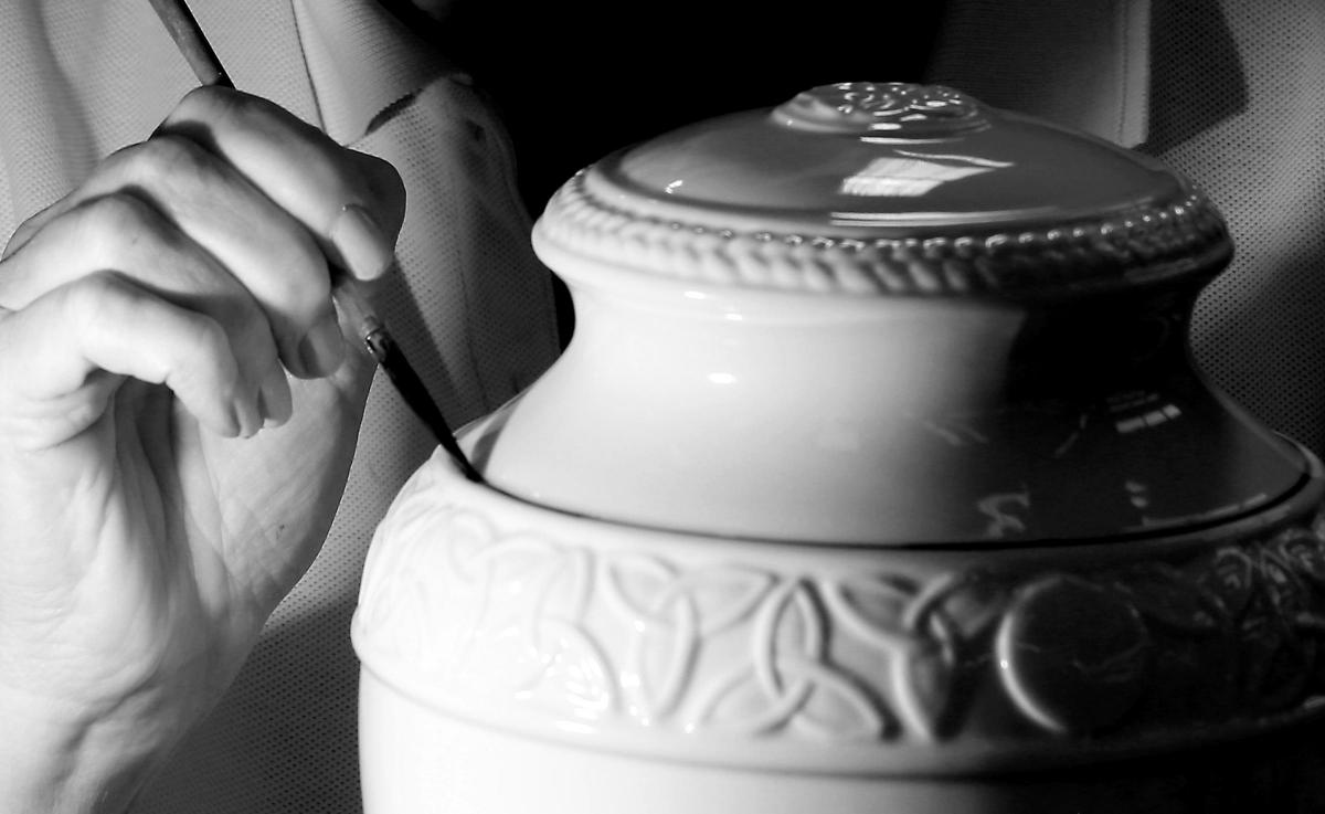 Belleek Classic Celtic Urn - Handcrafted Porcelain Vase for Home Decor, Wedding Centerpiece & Irish Gift - Perfect for Living Room, Dining Table & Special Occasions