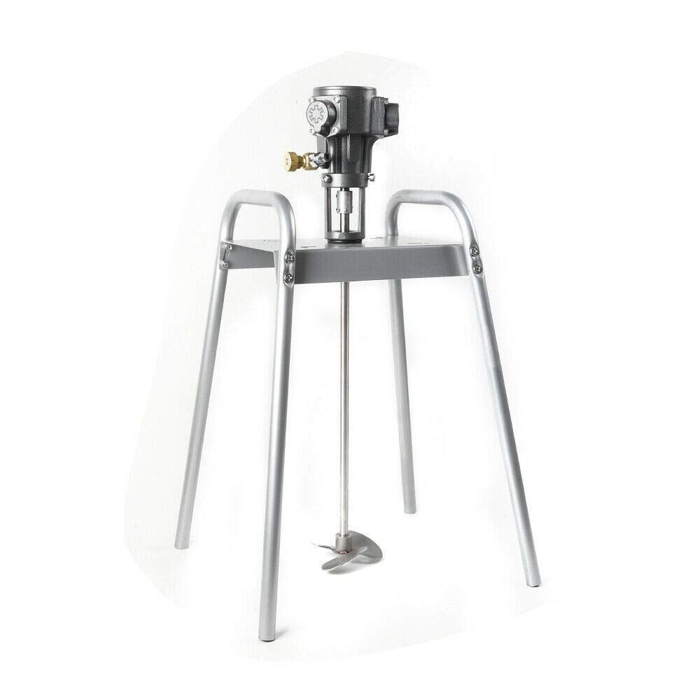 5 Gallon Pneumatic Paint Mixer Machine - Stainless Steel Automatic Paint Mixer for Mortar, Paint, Grout, Plaster, Thinset & Fodder - Perfect for Construction, DIY Projects & Professional Painting Jobs