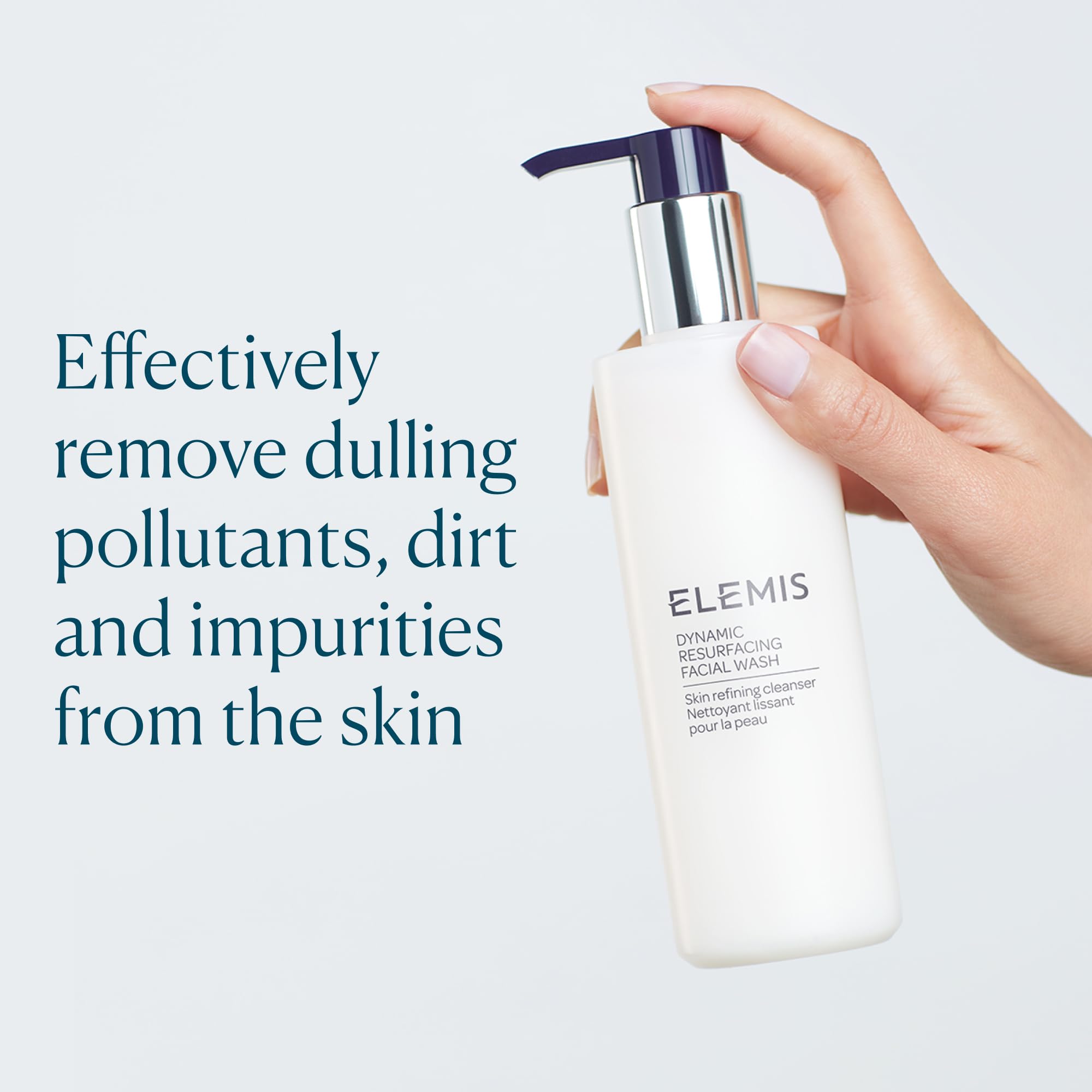 ELEMIS Dynamic Resurfacing Facial Wash & Pro-Collagen Marine Cream SPF 30 - Anti-Aging Skincare Set for Hydration & Sun Protection - Perfect for Daily Routine & Travel Skincare