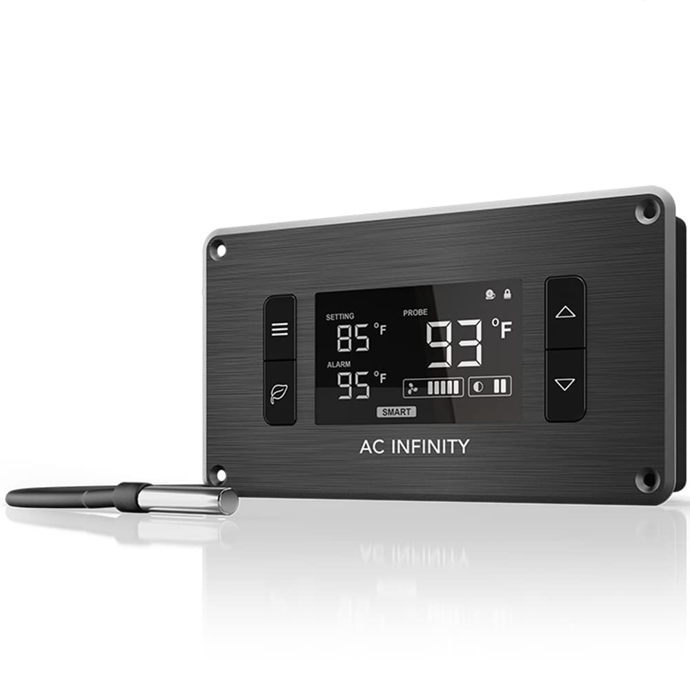 AC Infinity Controller 2 - Thermostat & Fan Speed Controller for Home Theater & AV Cabinets - Perfect for Media Cooling Systems