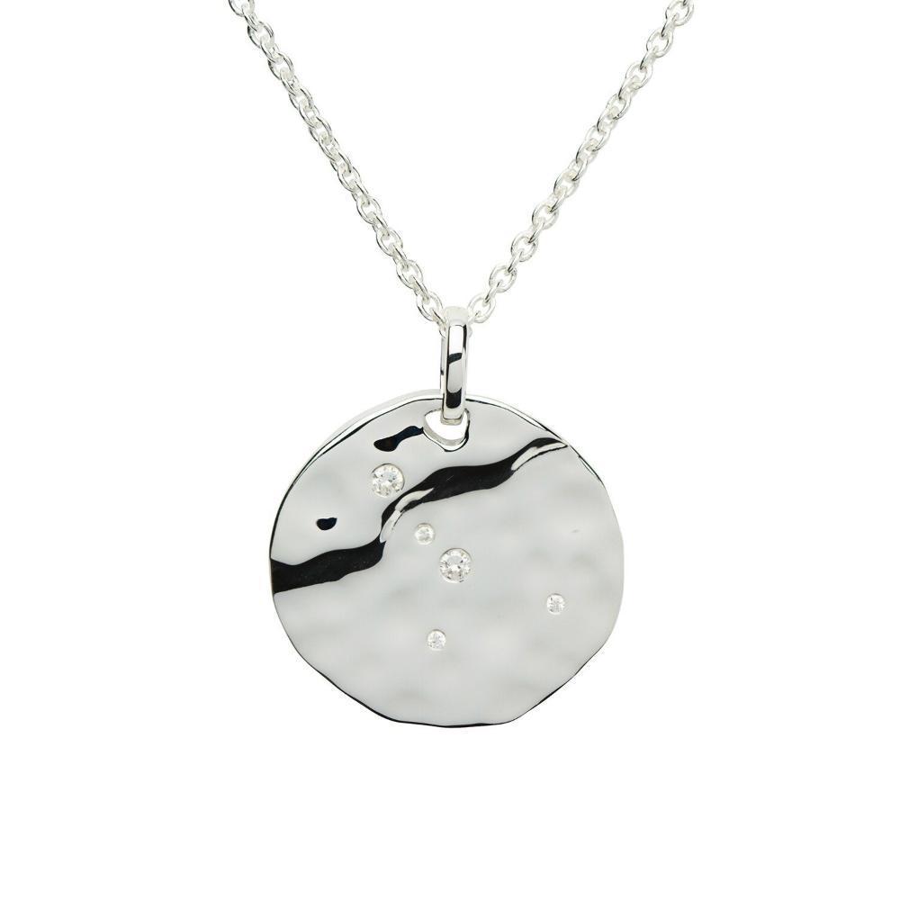 Zodiac Cancer Silver Necklace for Women - June 21 to July 22 Birthday Gift - Perfect for Birthdays, Anniversaries & Spiritual Jewelry Collection