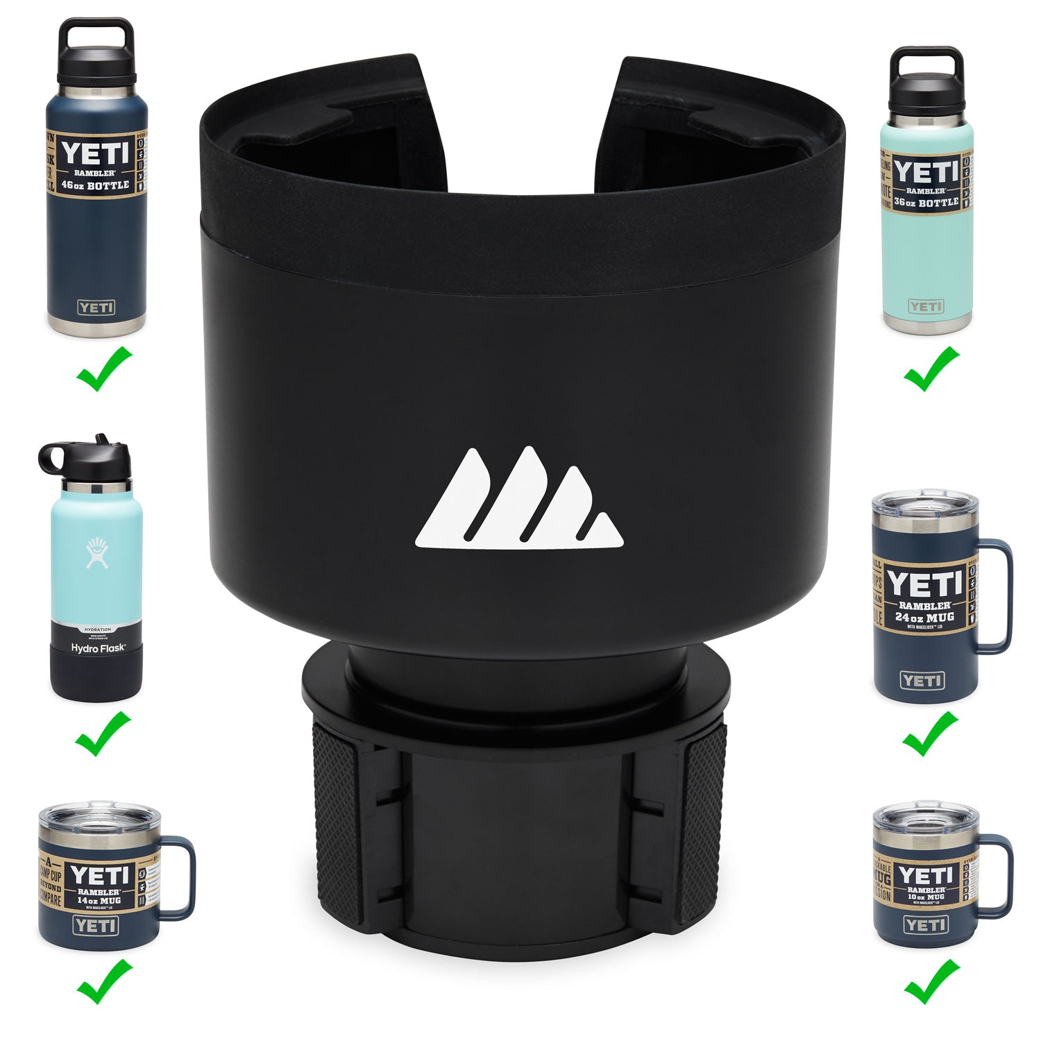 ULTIMATE EXPANDER® Expandable Cup Holder - Fits Up to 4.0