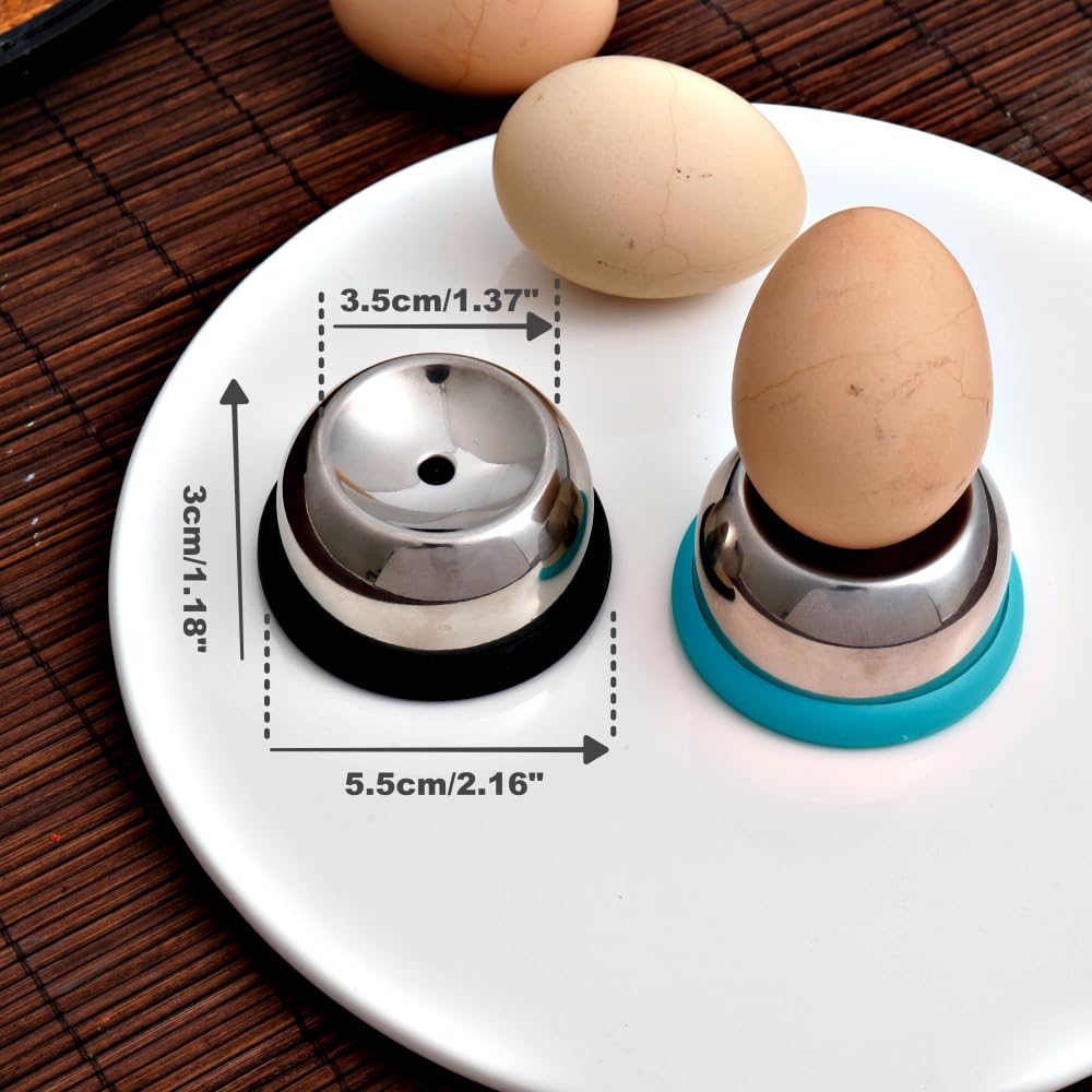Premium Stainless Steel Egg Piercer for Perfect Hard Boiled Eggs - Retractable Pin Egg Hole Puncher & Shell Peeler Tool - Ideal for Cooking, Baking, and Meal Prep