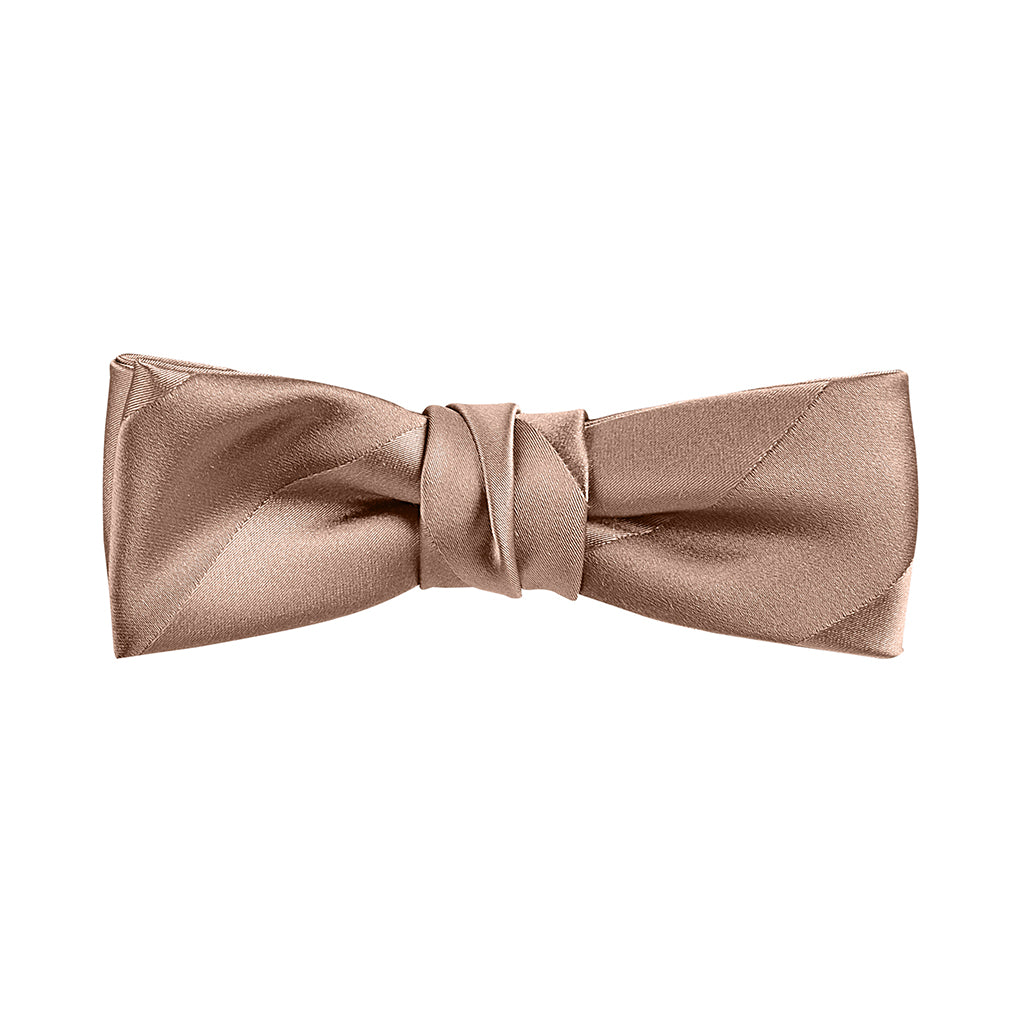 Premium Pre-Tied Bowtie for Men - Elegant Cigar Pattern - Perfect for Weddings, Prom & Formal Events