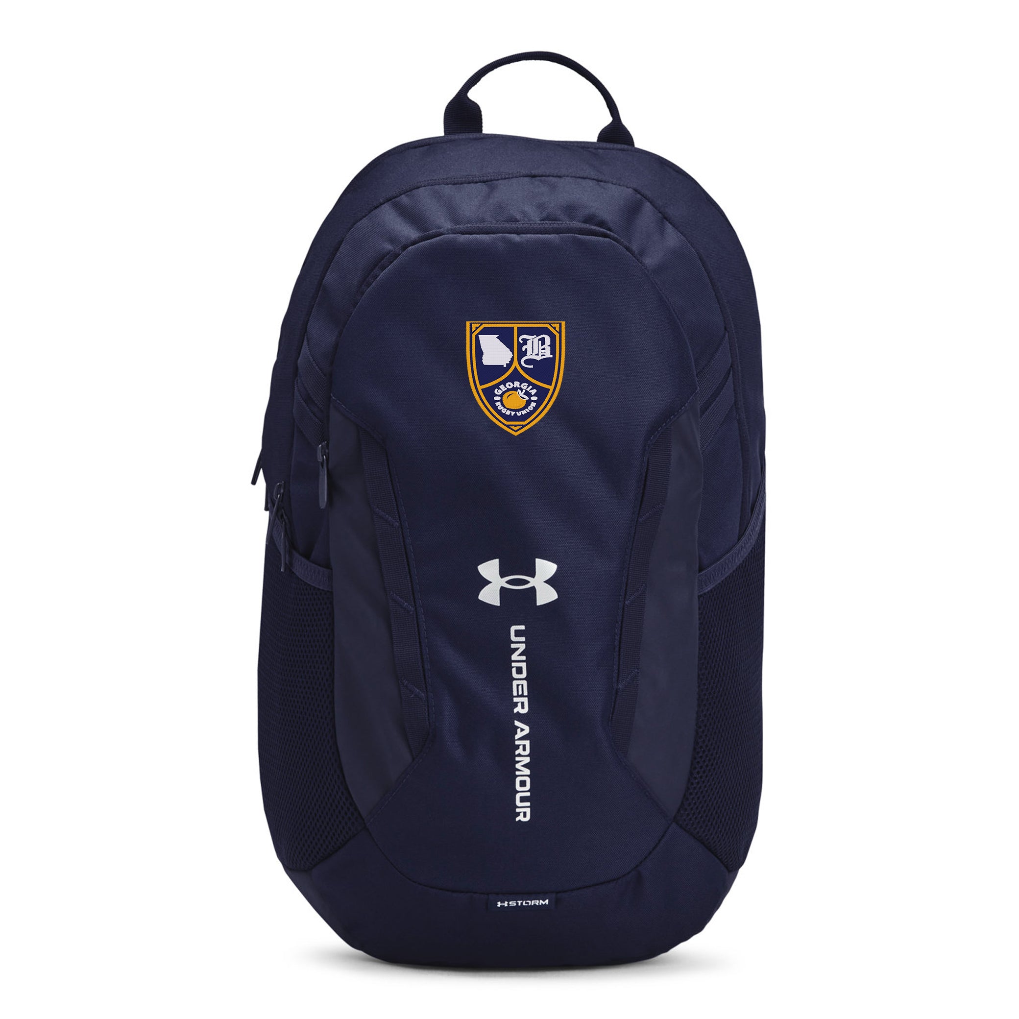 Georgia Rugby Union Hustle 6.0 Backpack - Durable Sports Bag for Rugby Players & Students | Perfect for Training, Travel & School Use
