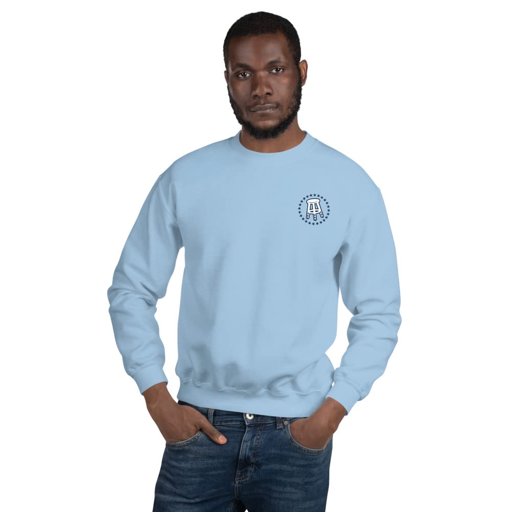 North C Basketball Crewneck Sweatshirt - Men's Casual Pullover Hoodie for Streetwear & Gym - Comfortable Cotton Blend for Sports & Everyday Wear