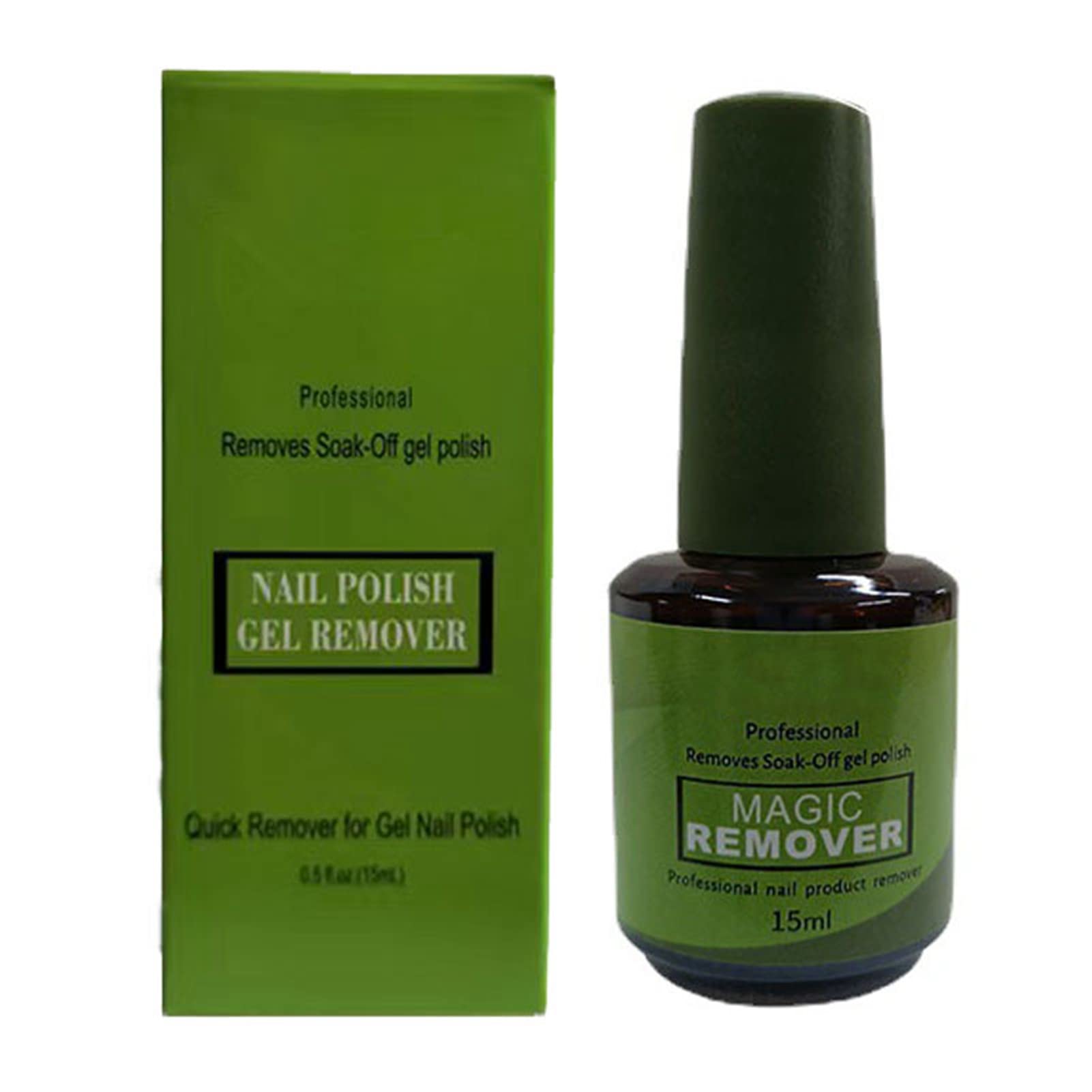 15ml Professional Gel Nail Polish Remover - Fast Acting Peel Off Gel Manicure in 3-5 Minutes | Safe & Easy Nail Care Solution for Home & Salon Use