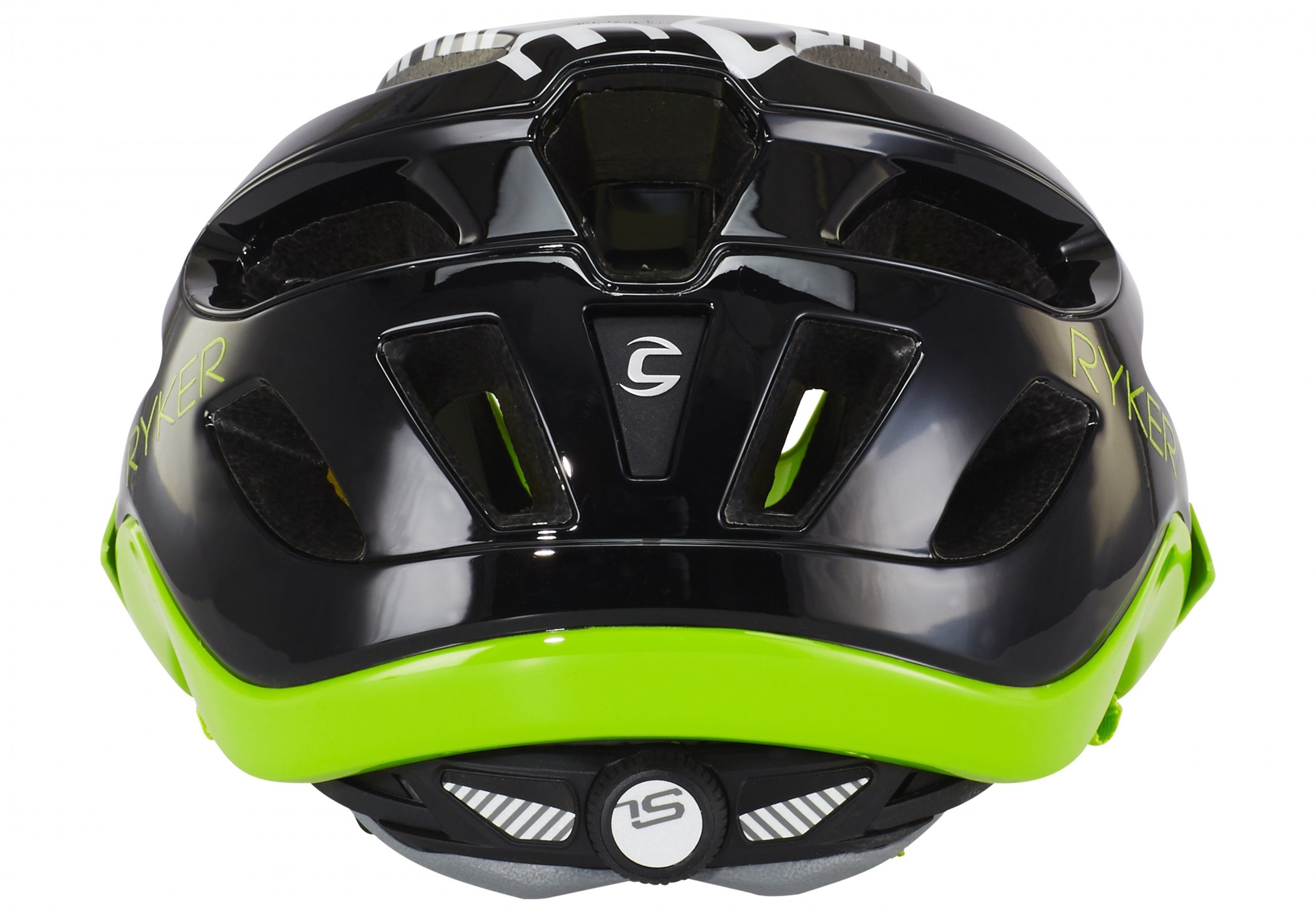 Cannondale Ryker AM Mountain Bike Helmet for Men & Women - Lightweight, Ventilated, Durable (Black/Green, Size S) - Perfect for Trail Riding, Cycling & Outdoor Adventures
