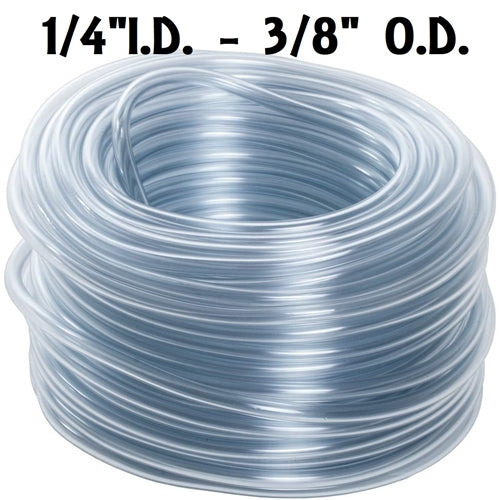 1/4 Inch Tubing Hose - 5FT Length for Rabbit Water Bottle Nipples | Durable Plastic Water Pipe for Small Animal Cages, Hutches & Pet Watering Systems