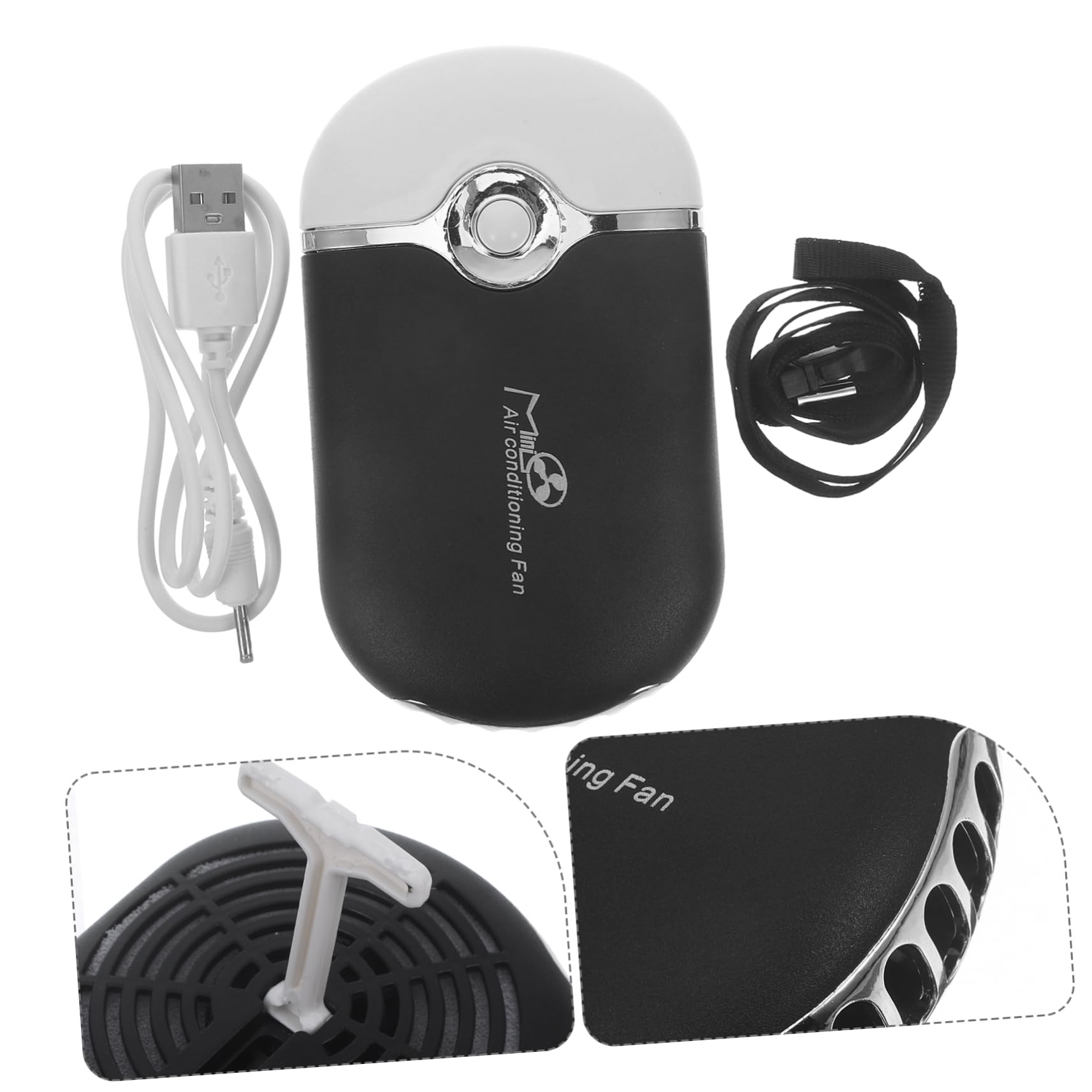 FRCOLOR Compact Portable Lash Extension Dryer Fan - Fast Drying Eyelash Extension Blower for Professional & Home Use | Perfect for Salons, DIY Beauty & Travel