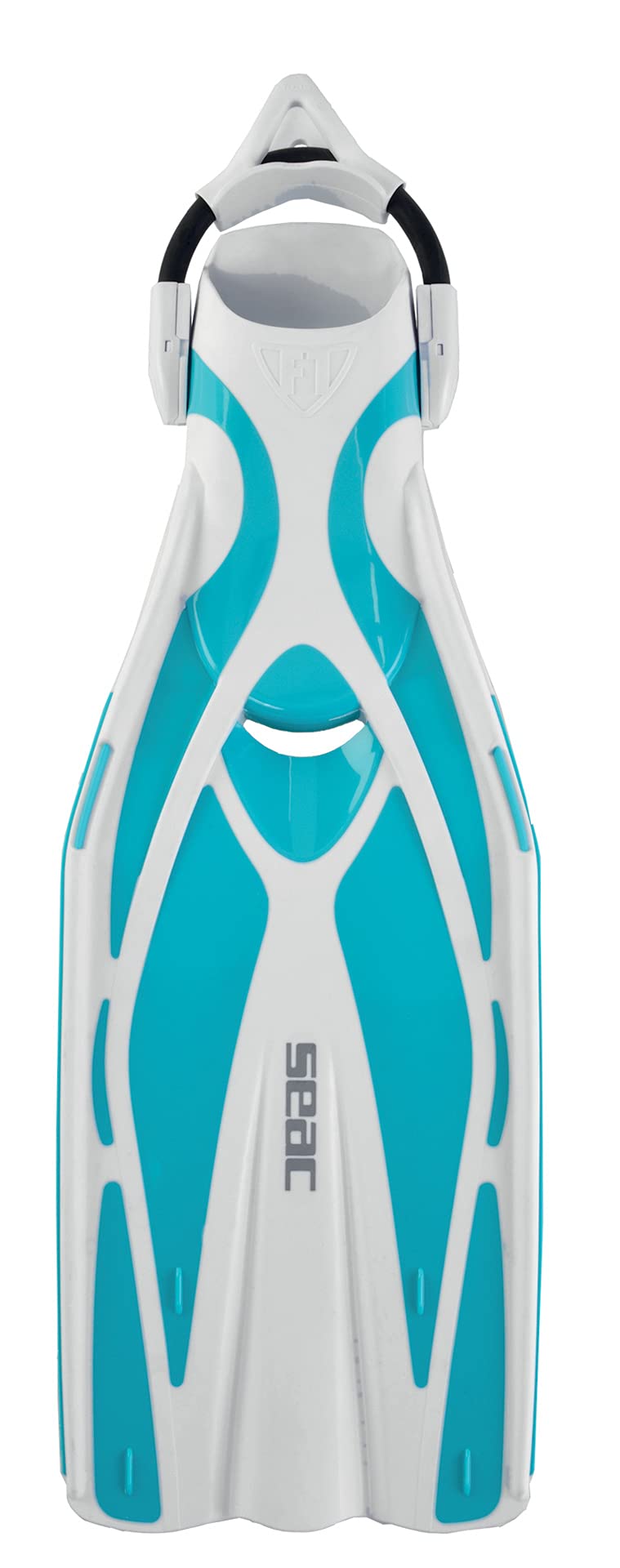 SEAC F1 S Ultra Light Scuba Diving Fins with Adjustable Sling Strap - Perfect for Snorkeling, Free Diving & Underwater Photography Adventures
