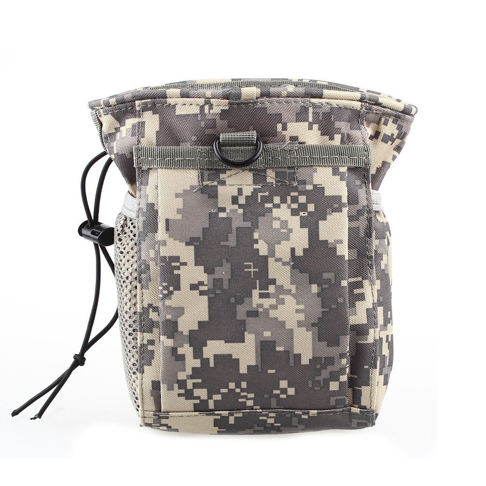 Tactical MOLLE Pouch - Multipurpose Tool Holder, NVG Pouch & Magazine Dump Pouch with Chalk Bag | Perfect for Military Gear, Airsoft, Hiking & Outdoor Activities