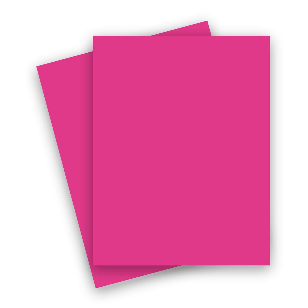 POPTONE Razzle Berry Card Stock Paper - 8.5x11 Inches, 100 Sheets (270gsm) - Premium 250-Pack for Scrapbooking, Card Making & DIY Crafts