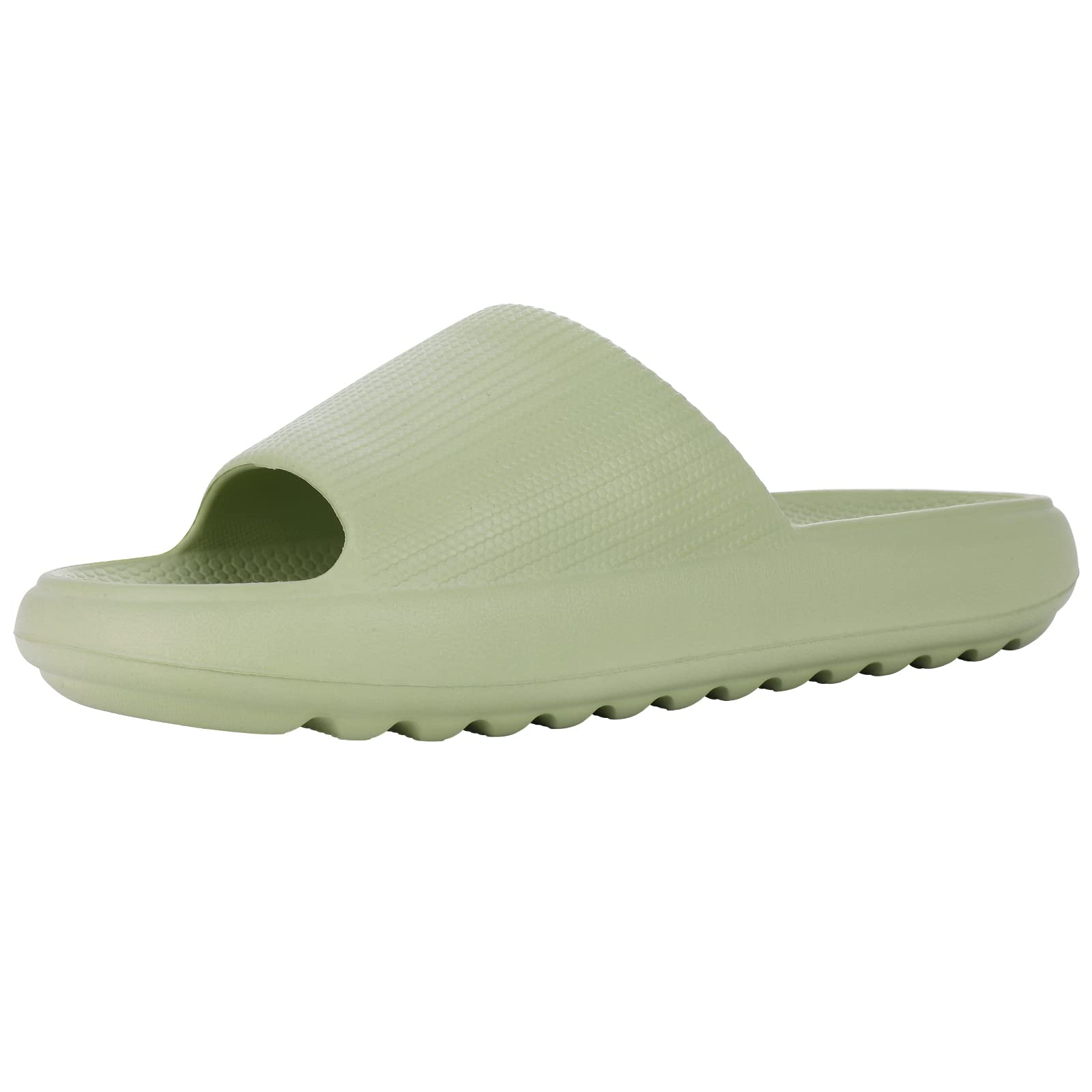 Ultra Comfortable Pillow Slide Sandals for Women & Men - Cloud Recovery Rubber Slippers for Home, Lounge & Post-Workout Relaxation