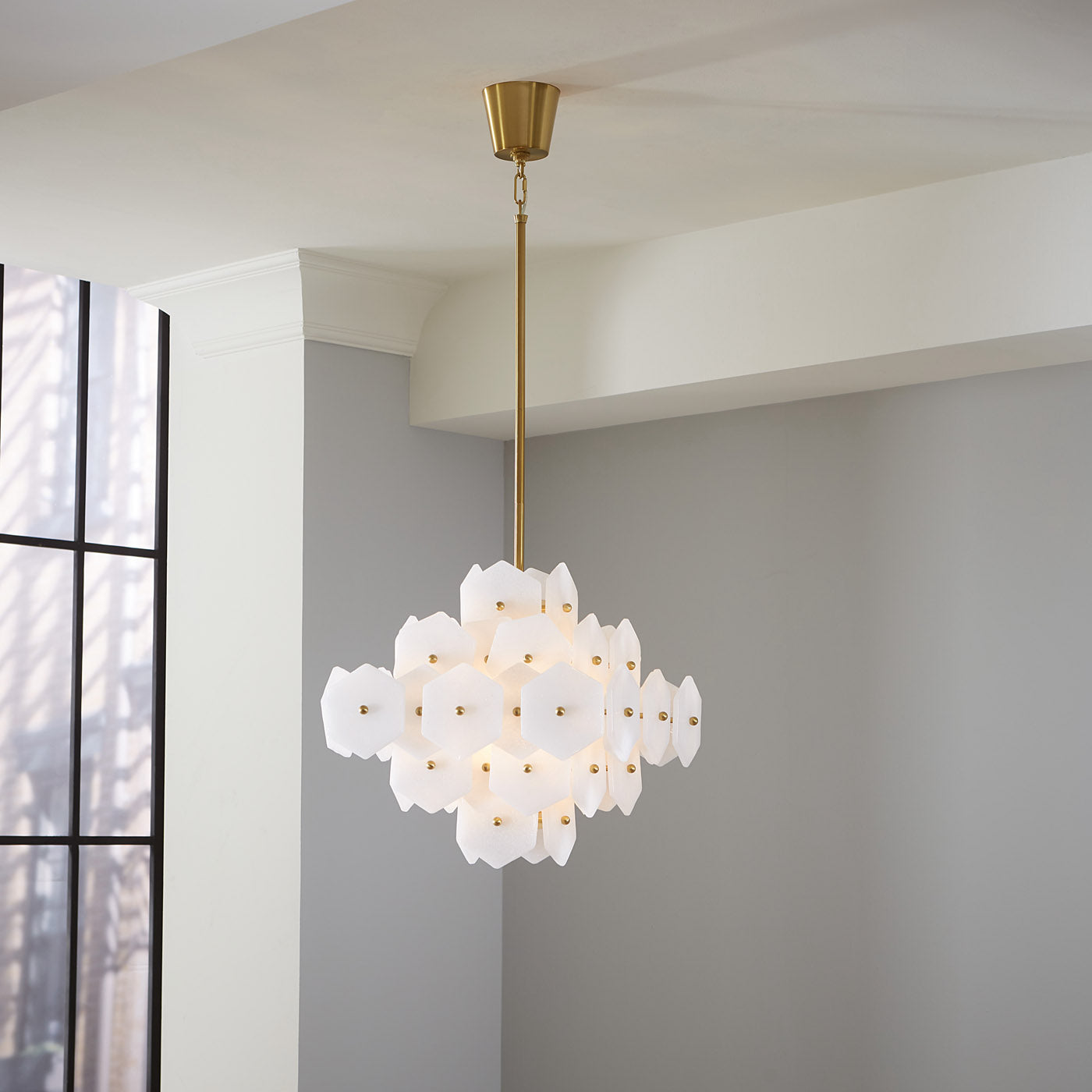 Elegant Vienna Crystal Chandelier - Modern Luxury Ceiling Light Fixture for Dining Room, Living Room & Bedroom - Perfect for Home Decor & Wedding Venues