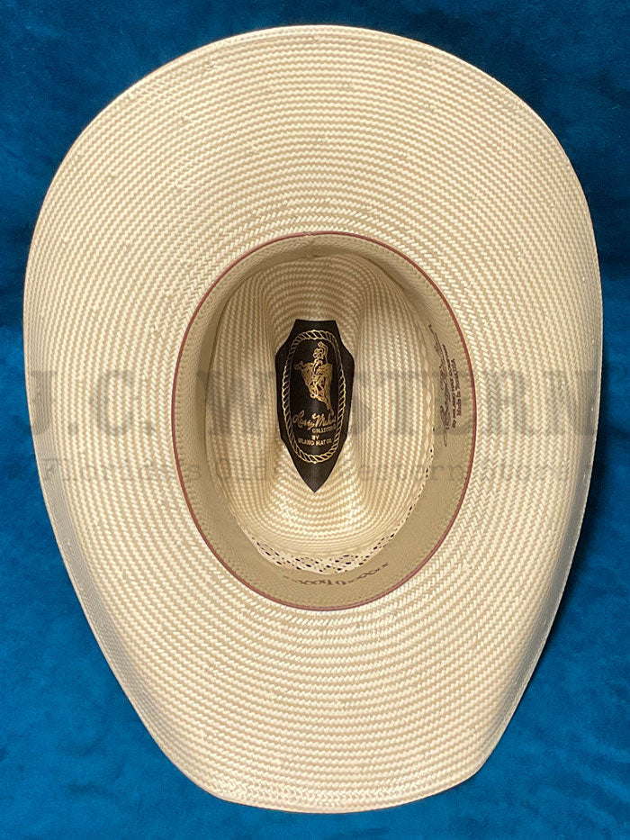 Larry Mahan MS4V42WYAX4414 10X Wyatt Straw Cowboy Hat in Tan - Perfect for Western Rodeo, Country Music Festivals & Outdoor Summer Events
